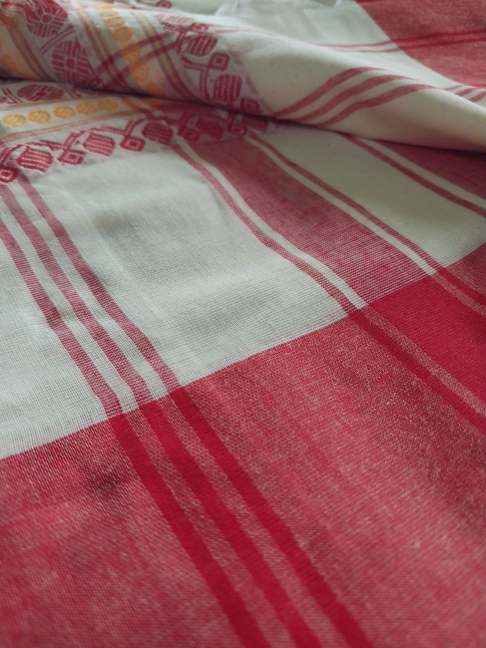 Pure Cotton Handwoven Begumpuri Saree