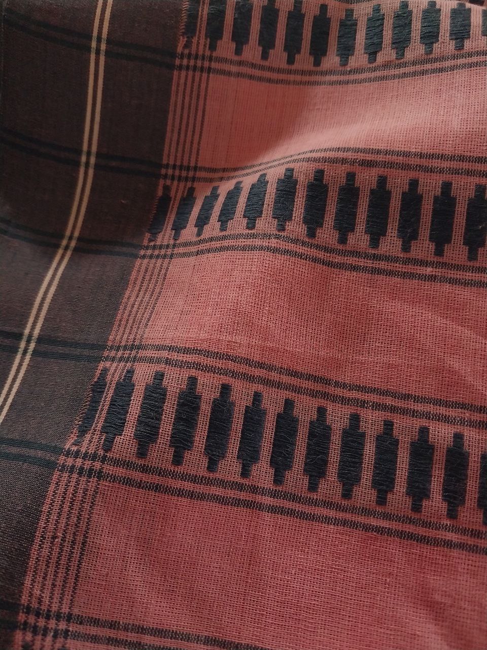 Pure Cotton Handwoven Begumpuri Saree