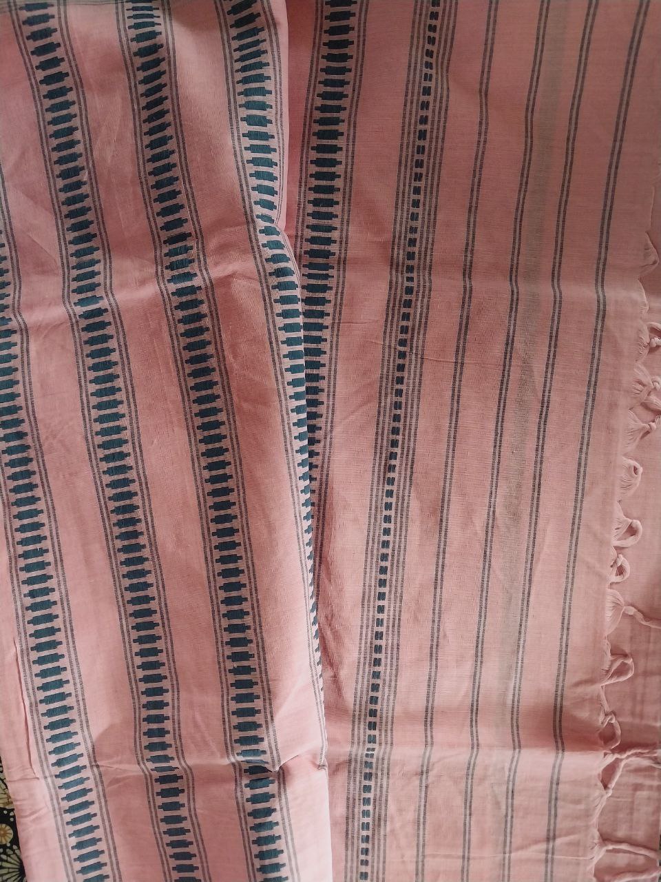 Pure Cotton Handwoven Begumpuri Saree