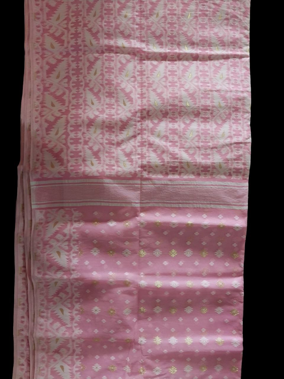 Soft Dhakai Jamdani Saree