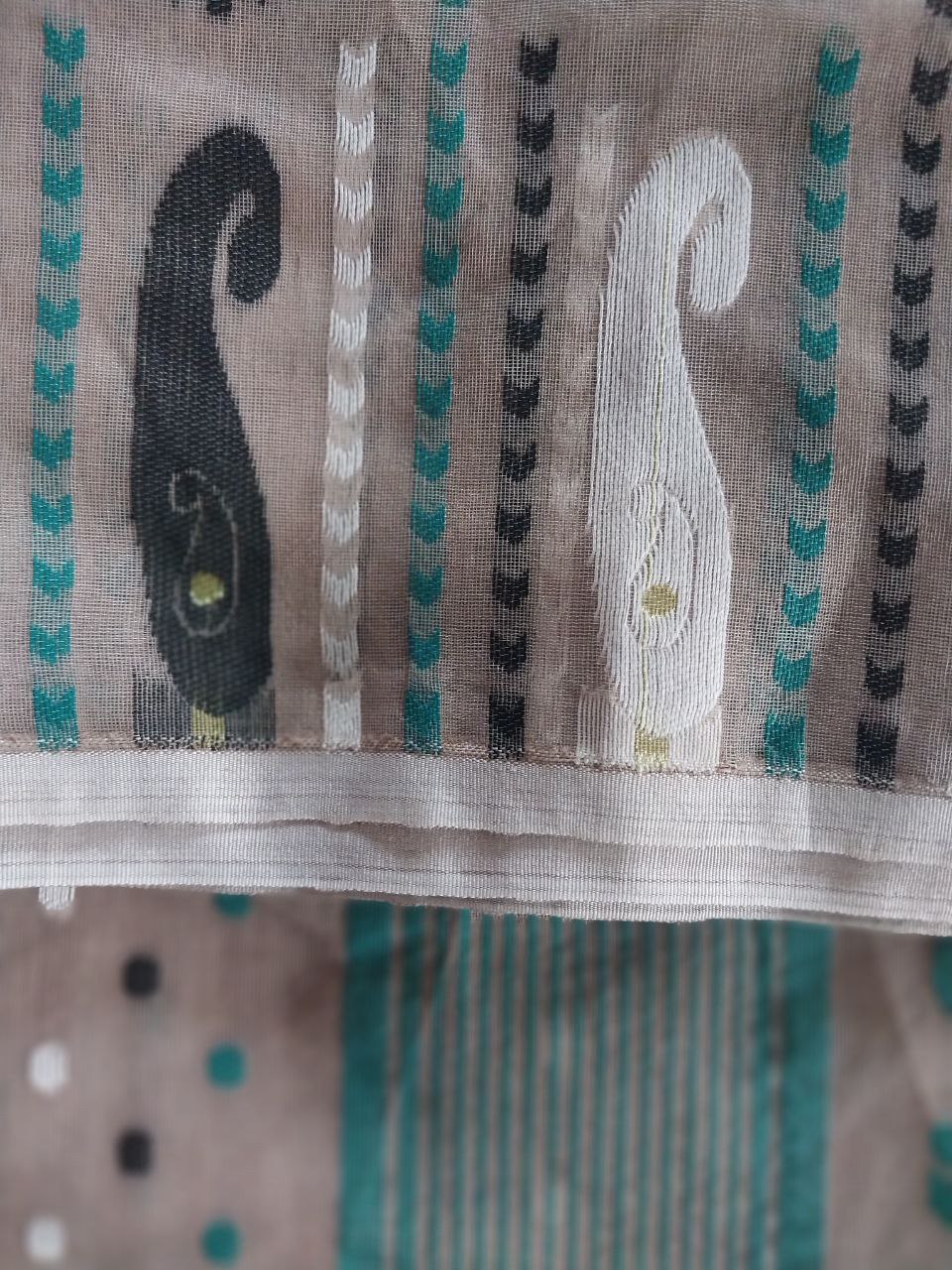 Soft Dhakai Jamdani Saree