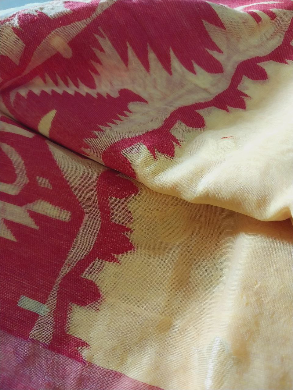 Soft Dhakai Jamdani Saree