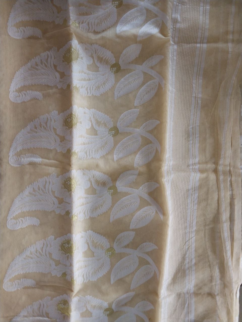 Soft Dhakai Jamdani Saree