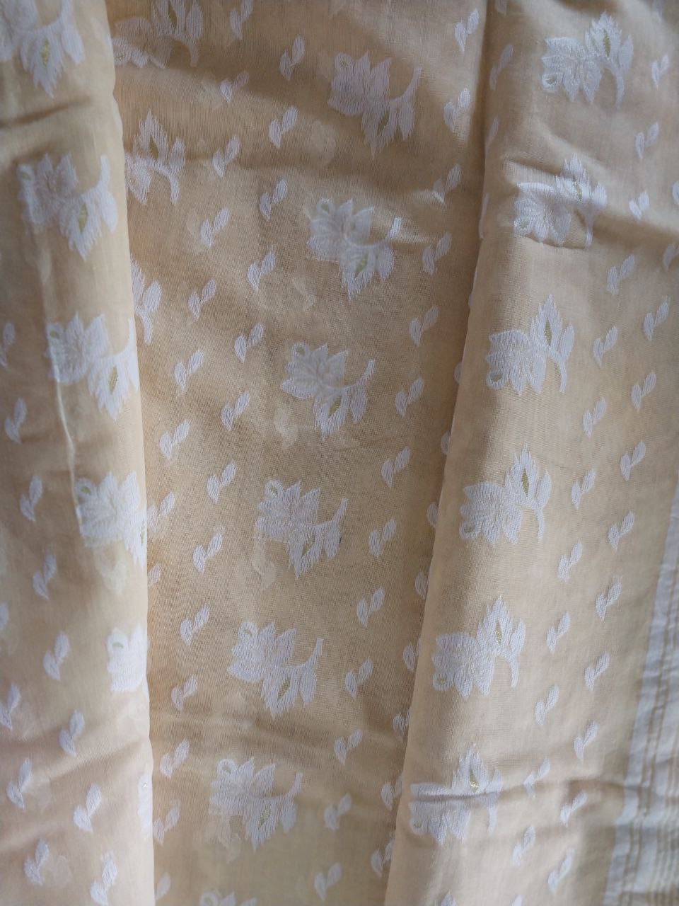 Soft Dhakai Jamdani Saree