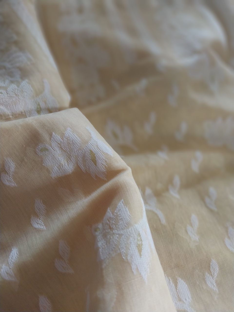 Soft Dhakai Jamdani Saree