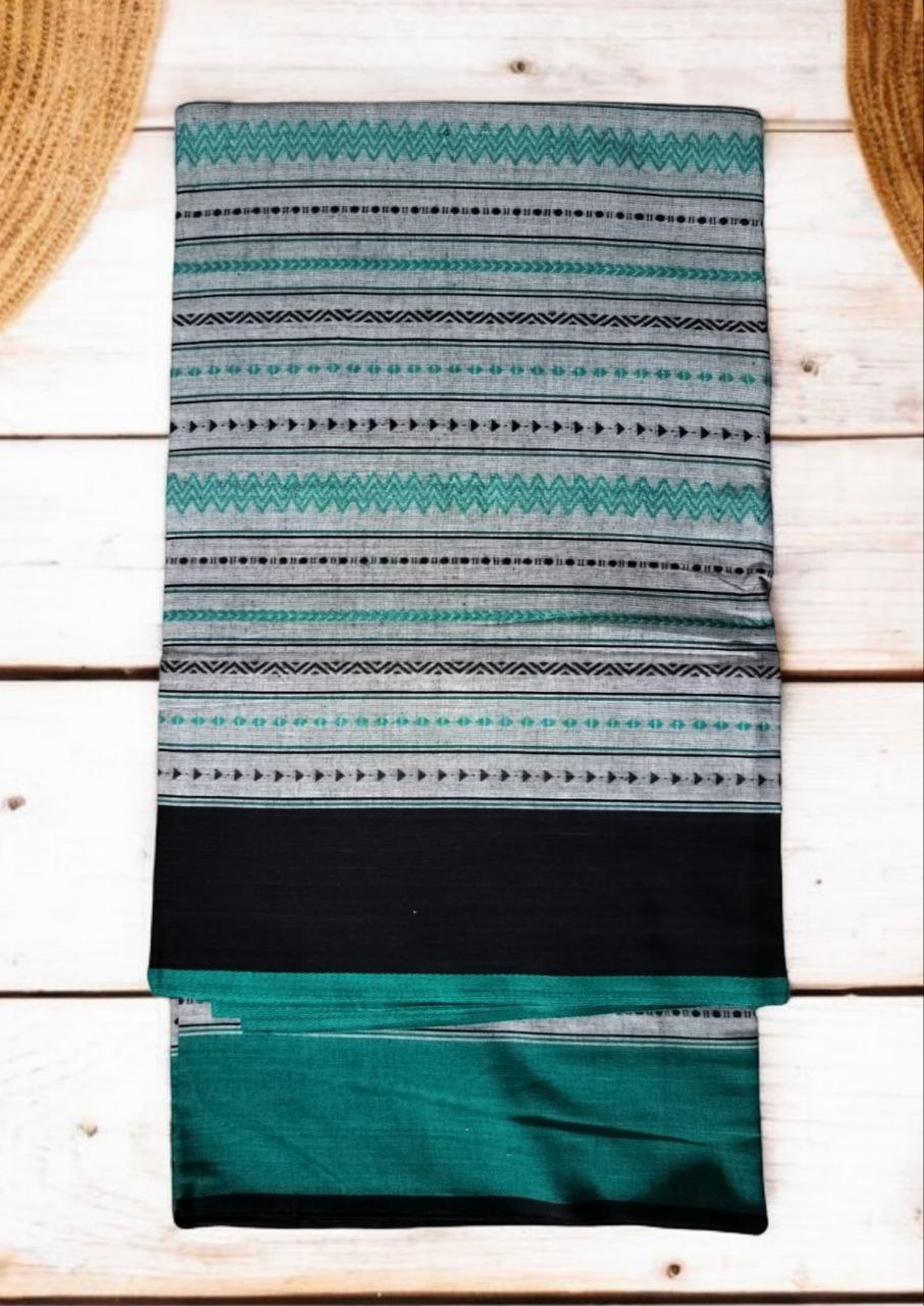 Pure Cotton Handwoven Saree