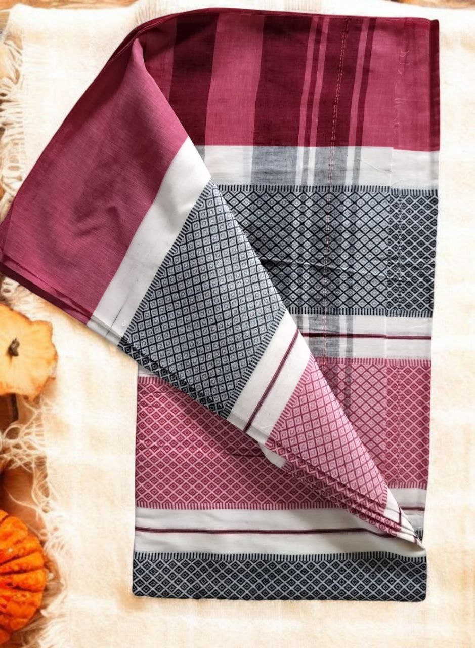 Pure Cotton Handwoven Saree