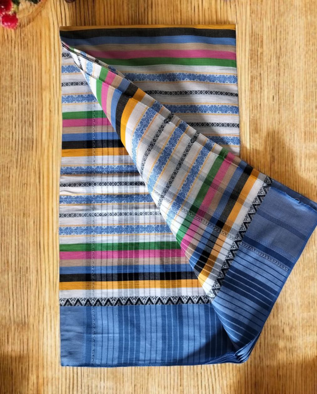 Pure Cotton Handwoven Saree