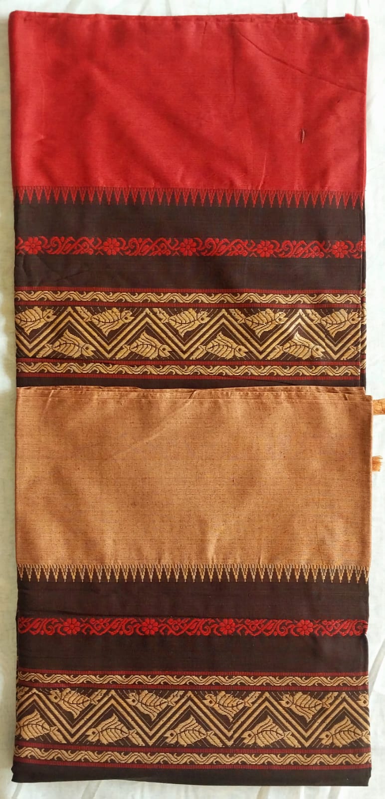 Pure Cotton Handwoven Saree