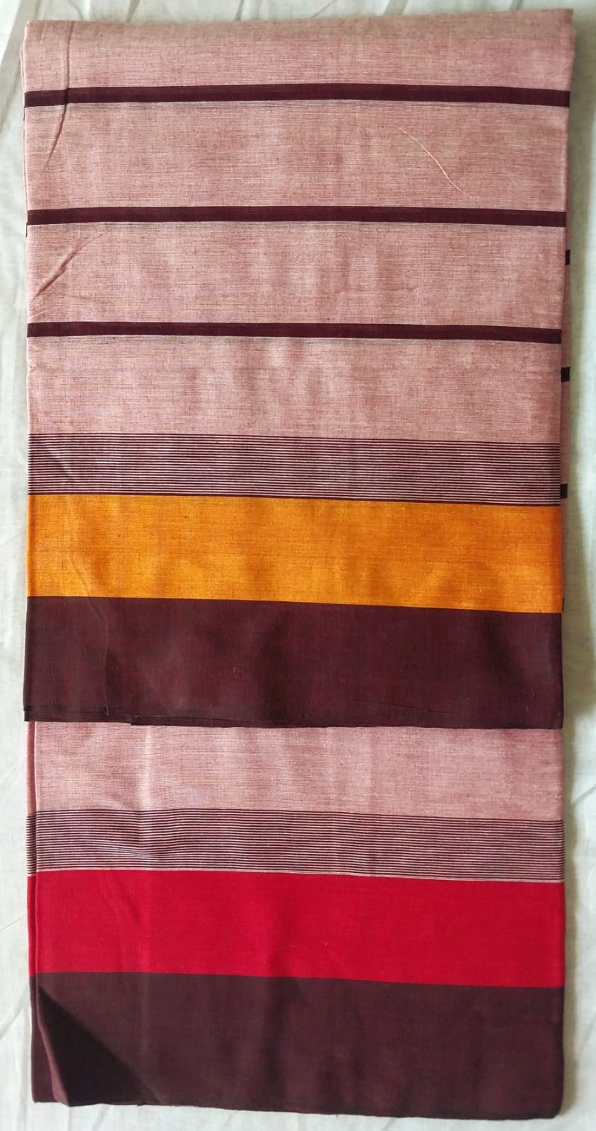 Pure Cotton Handwoven Saree