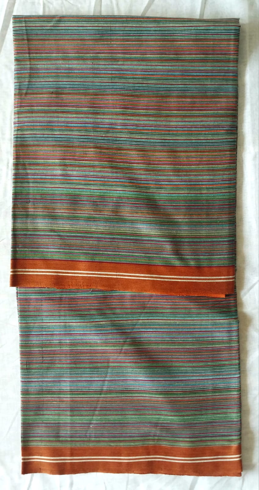 Pure Cotton Handwoven Saree