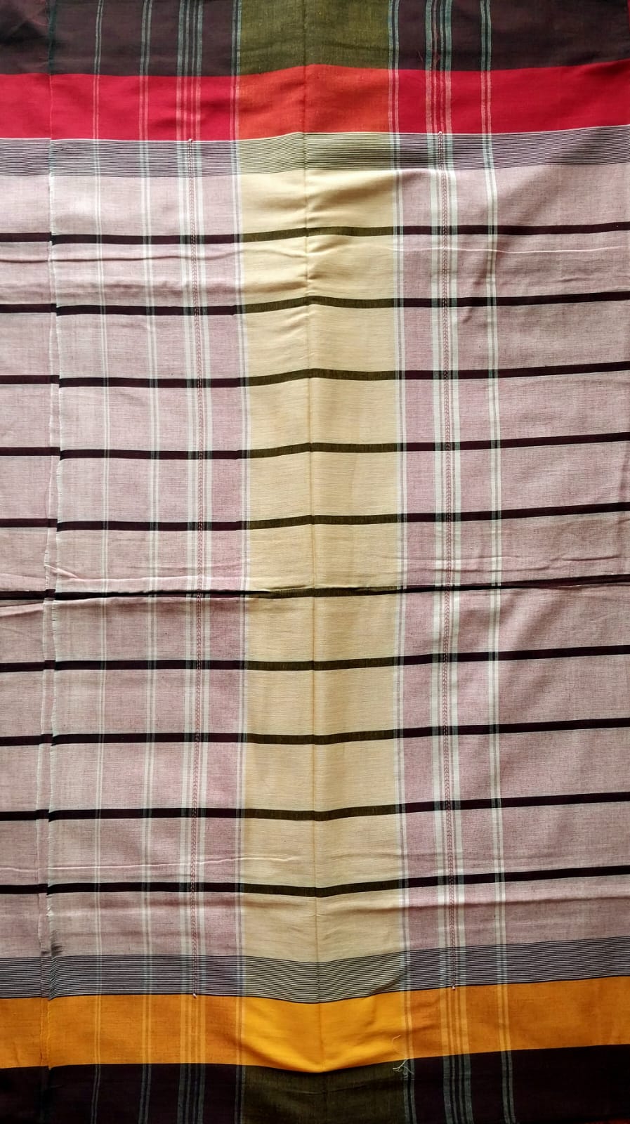 Pure Cotton Handwoven Saree