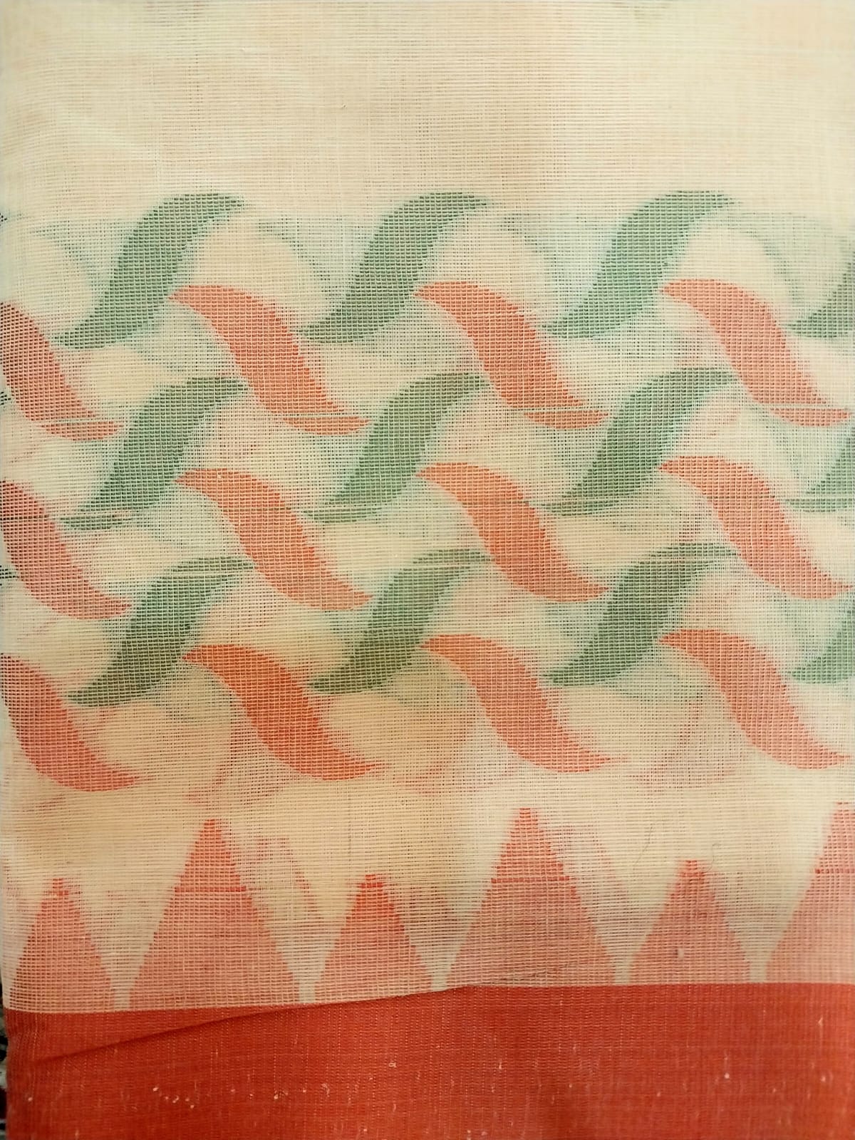 Bangladeshi Pure Cotton Handwoven Saree