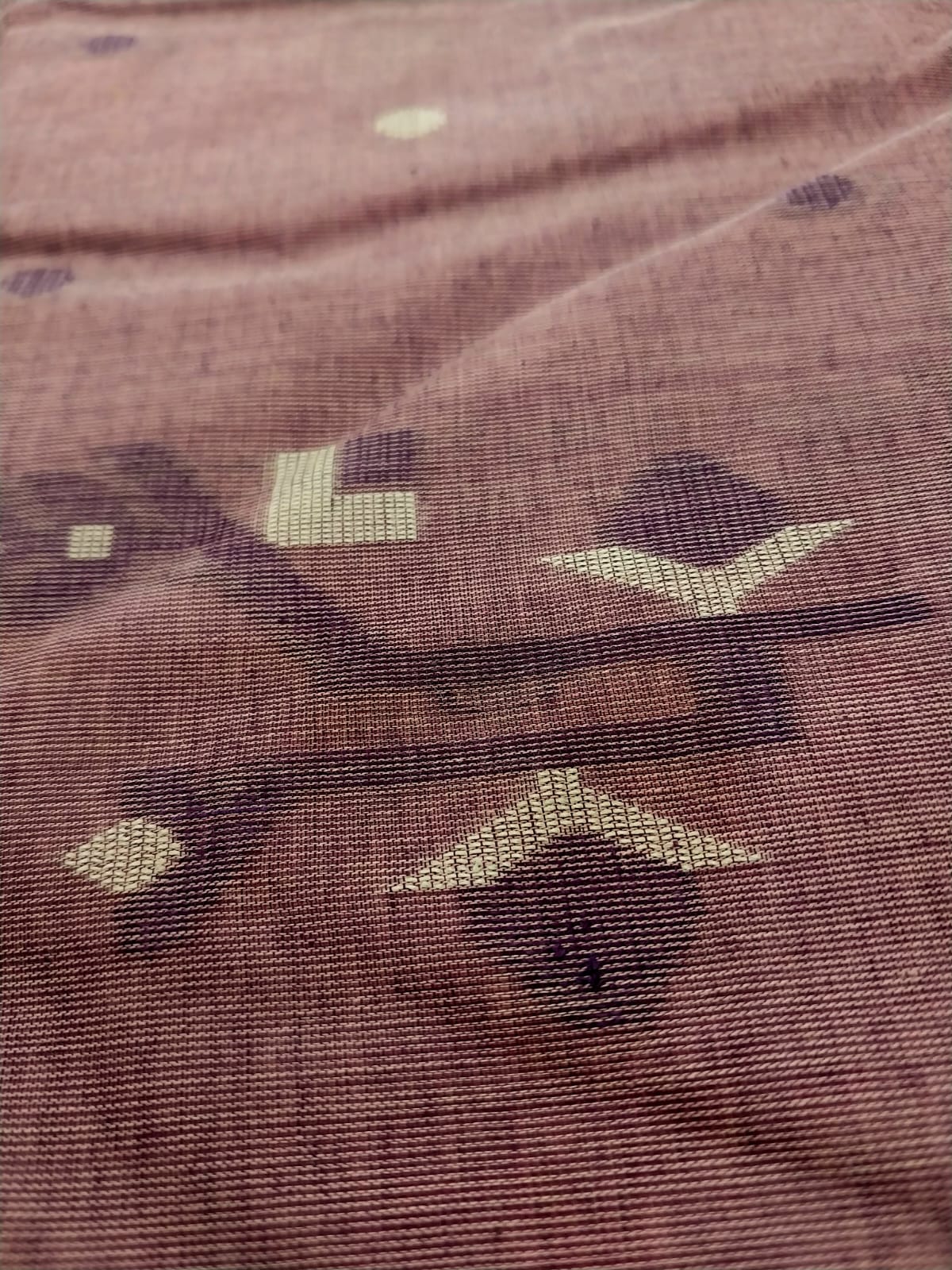 Bangladeshi Pure Cotton Handwoven Saree