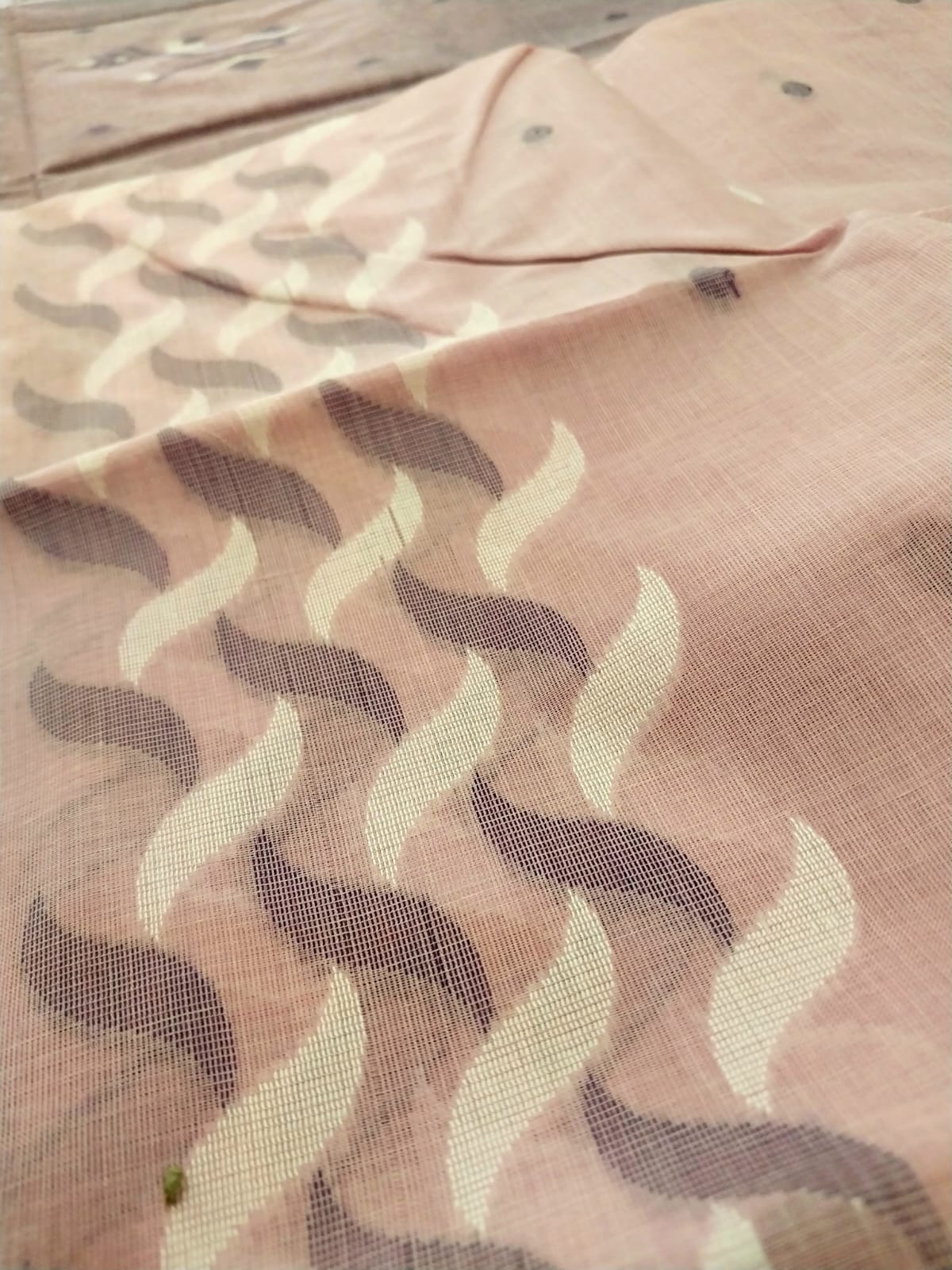 Bangladeshi Pure Cotton Handwoven Saree