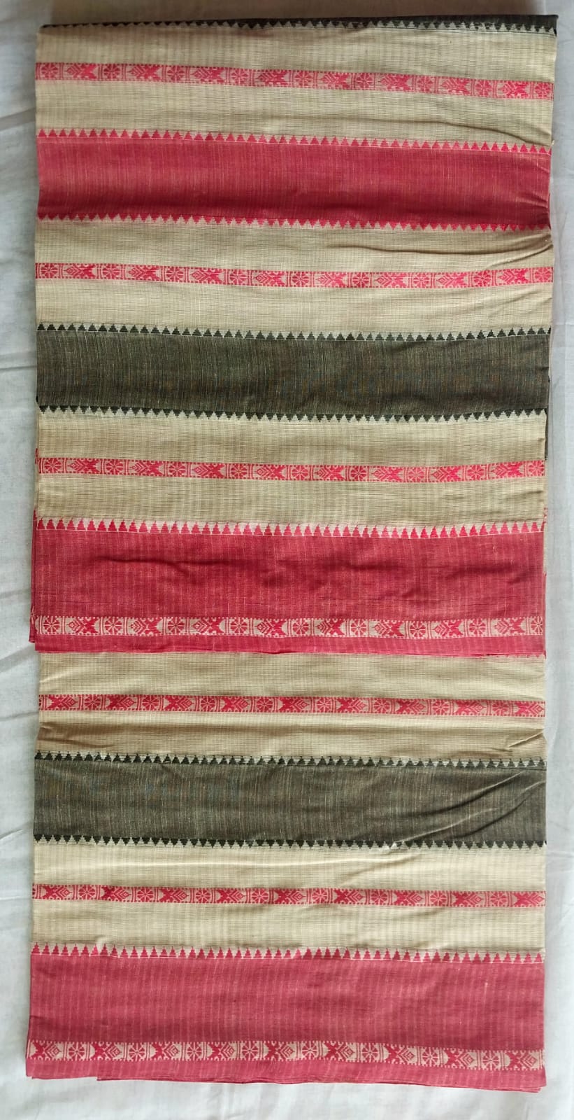 Pure Cotton Handwoven Saree