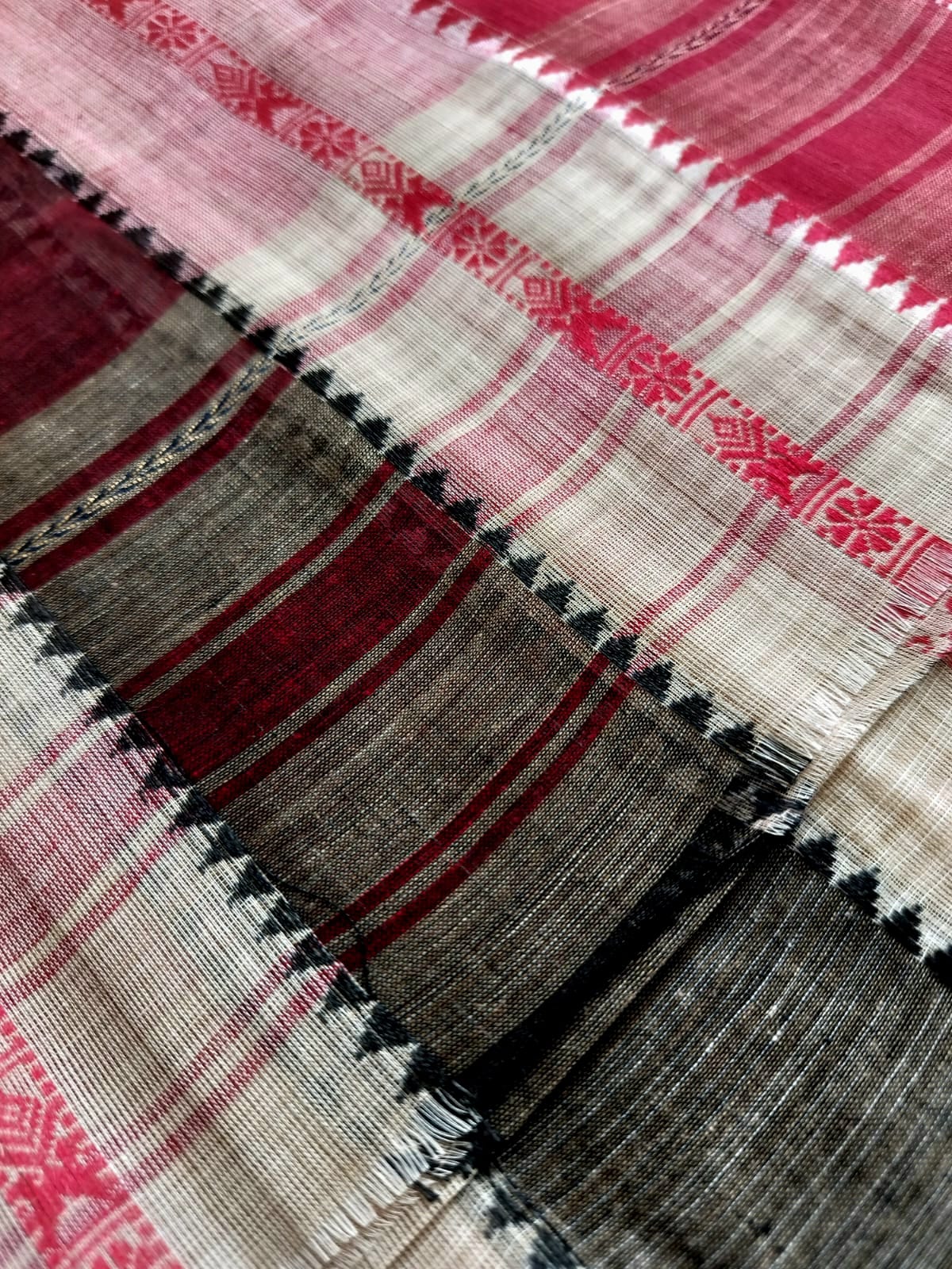 Pure Cotton Handwoven Saree