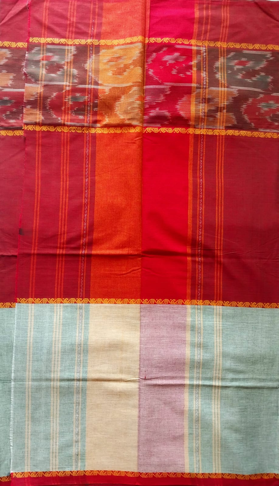 Pure Cotton Handwoven Kotki Saree