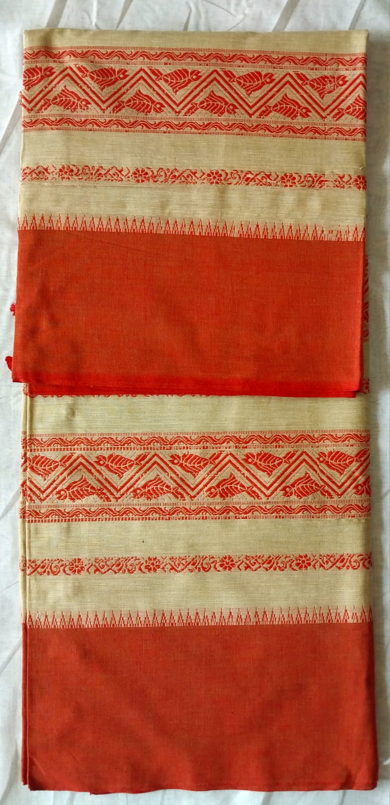 Pure Cotton Handwoven Saree