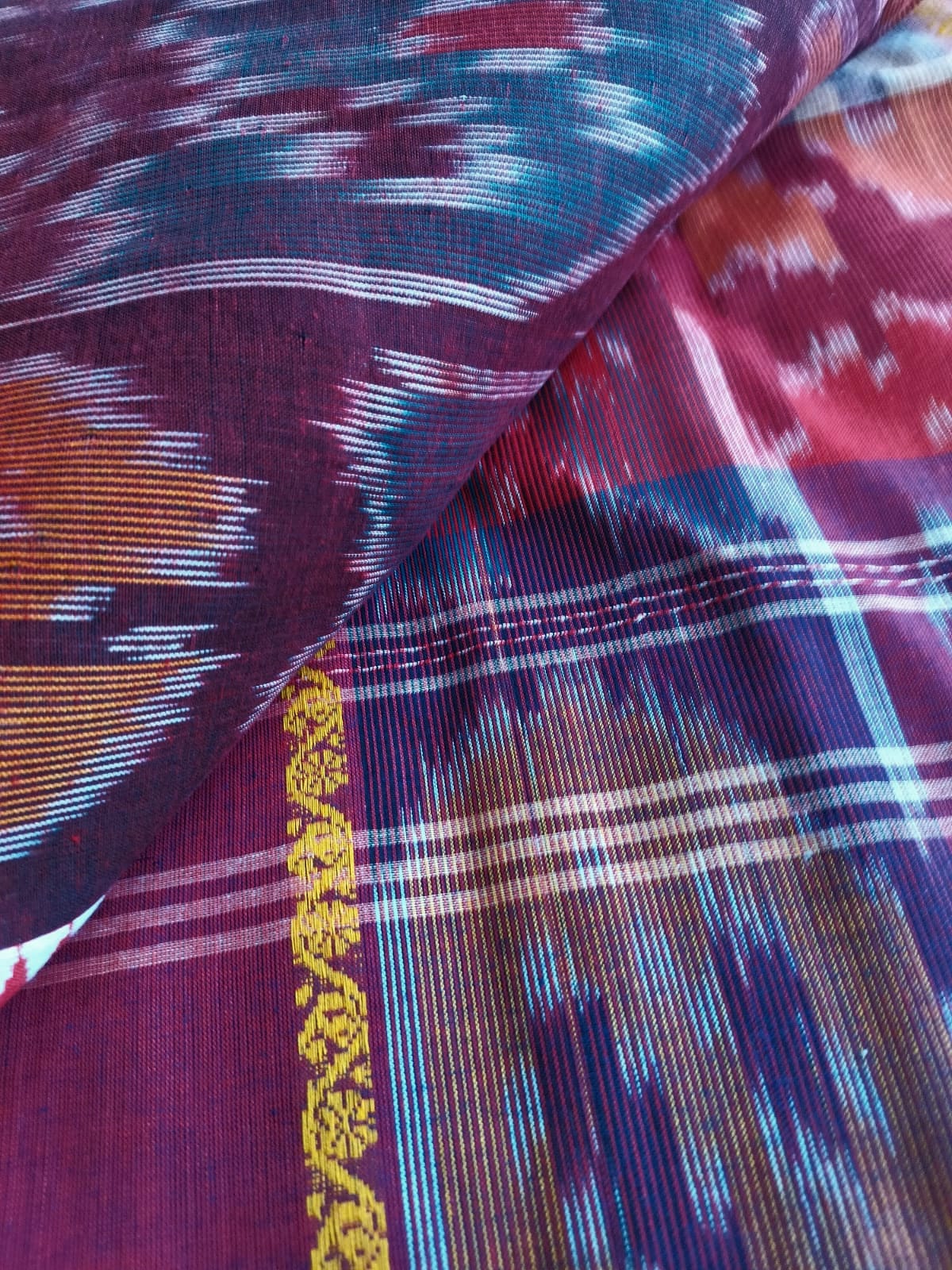Pure Cotton Handwoven Kotki Saree