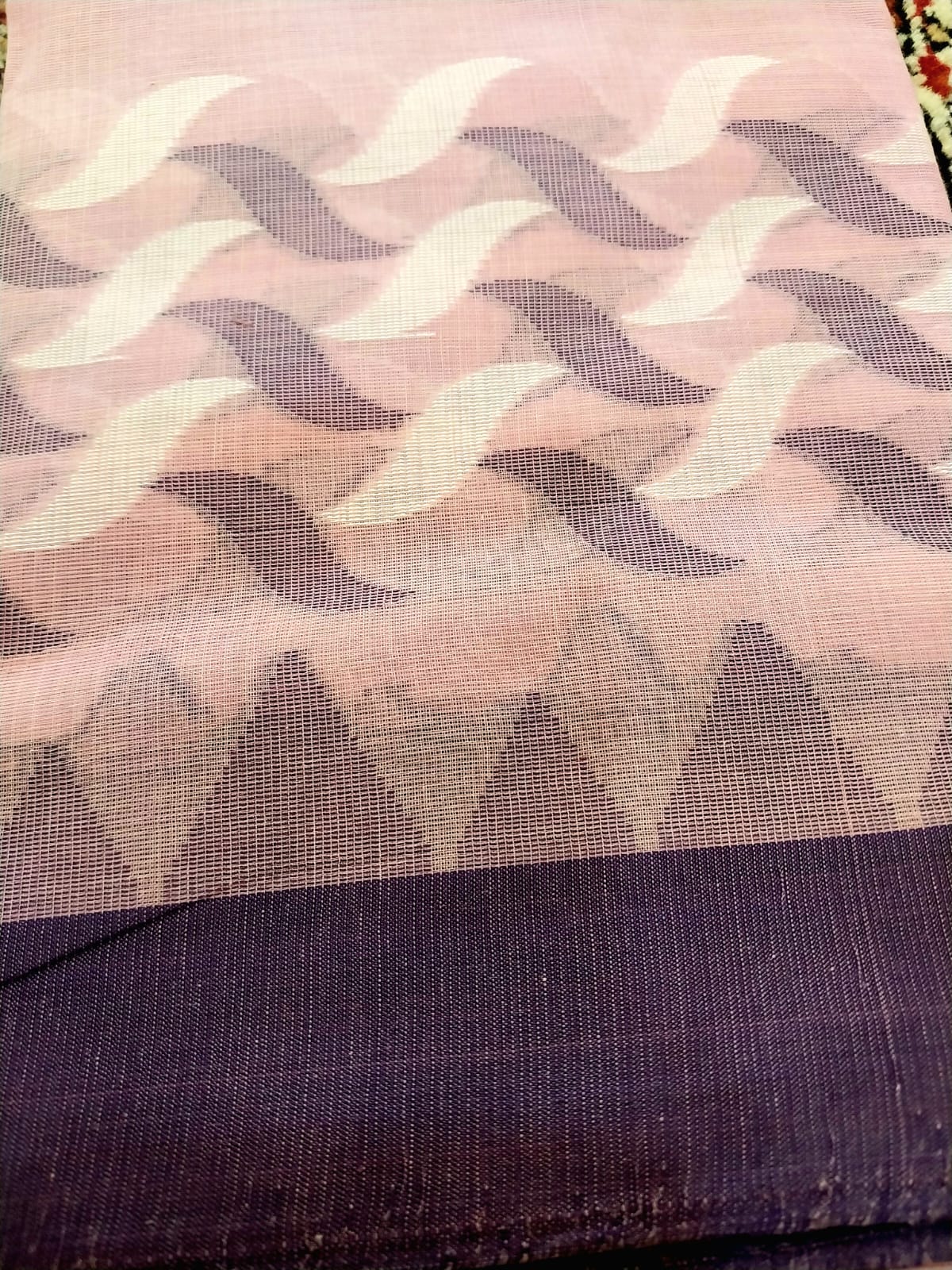 Bangladeshi Pure Cotton Handwoven Saree