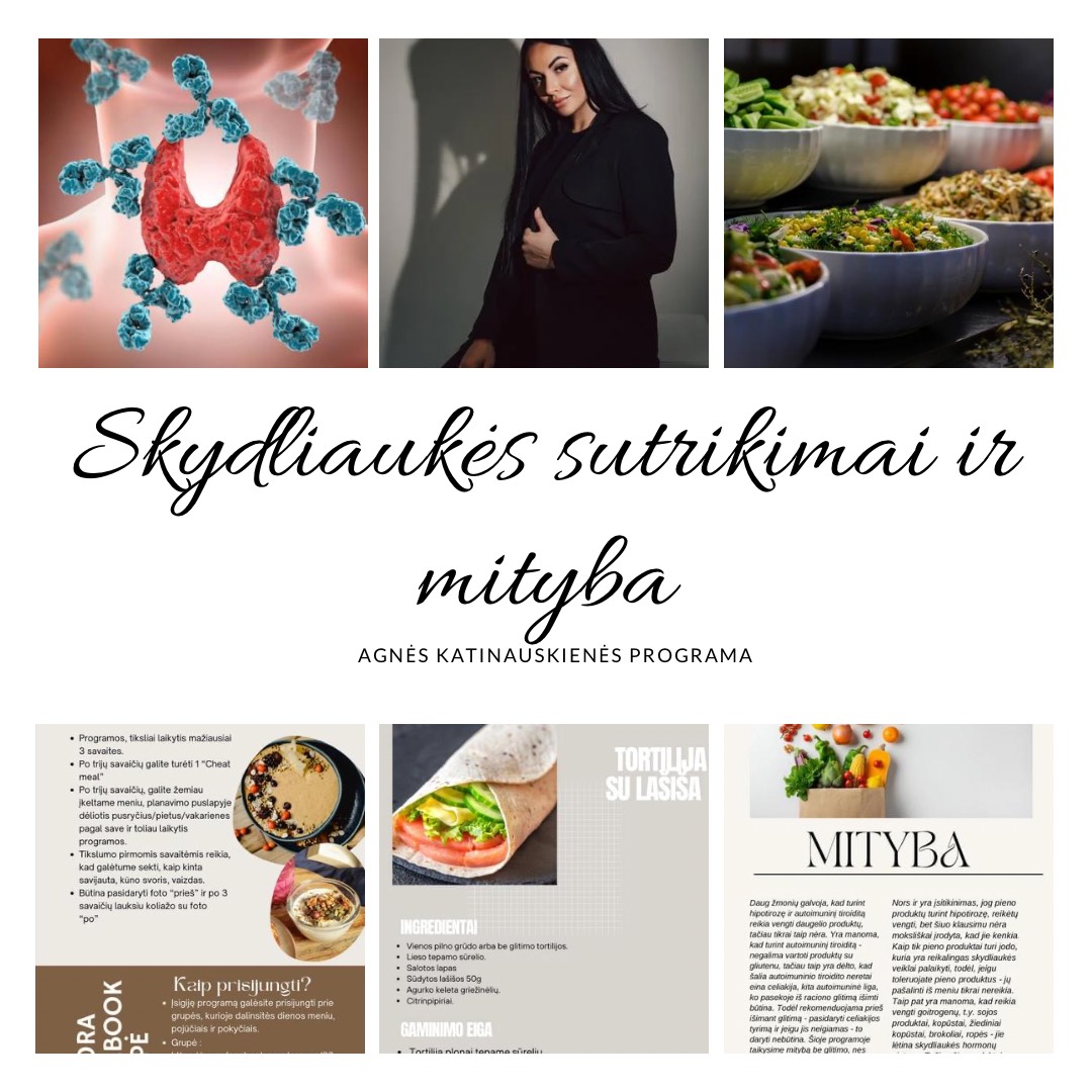 Mitybos programa moterims turint skydliaukės sutrikimus