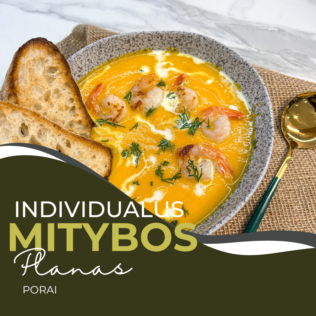 Individualus mitybos planas "VISAVALGĖMS POROMS"