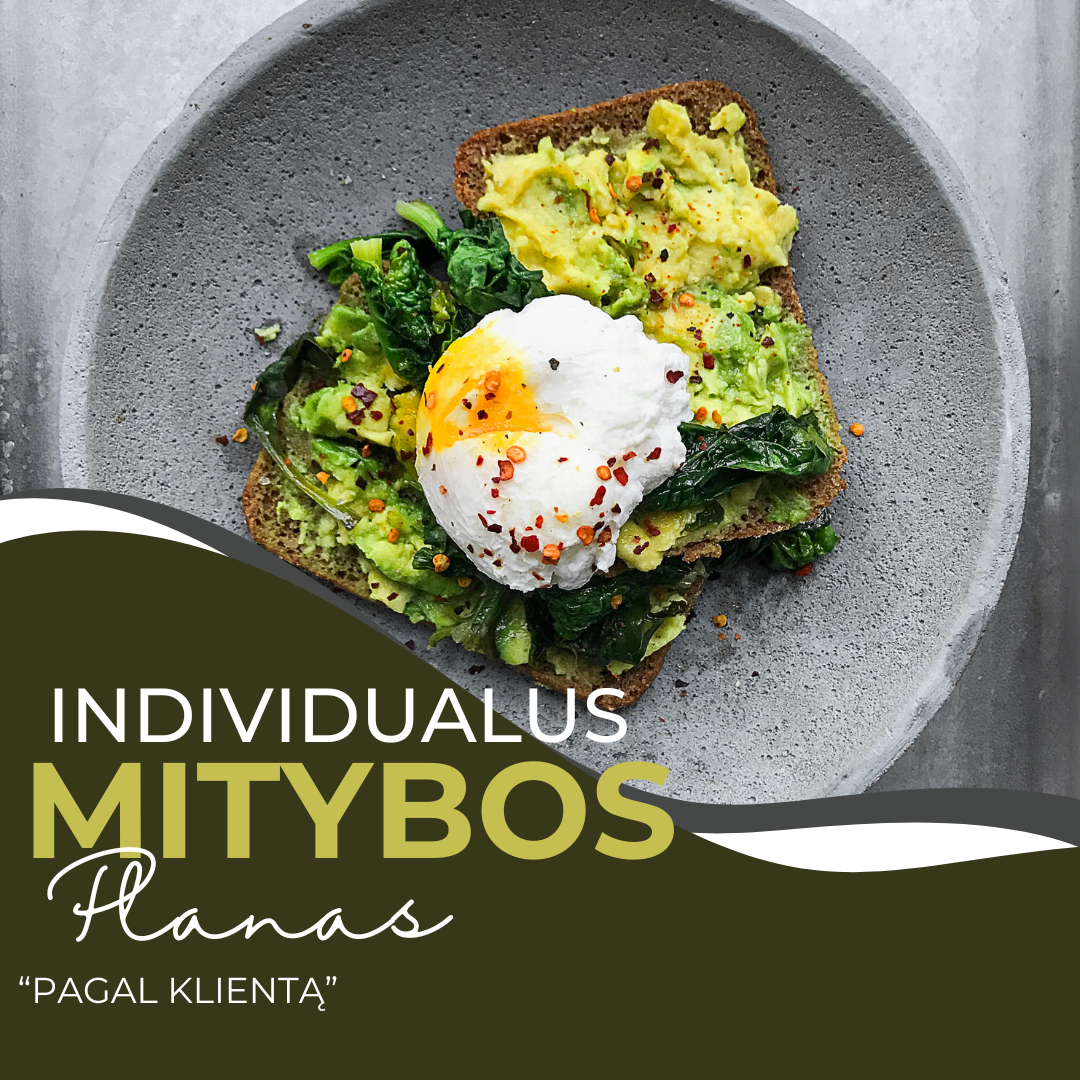 Individualus mitybos planas "PAGAL KLIENTĄ"