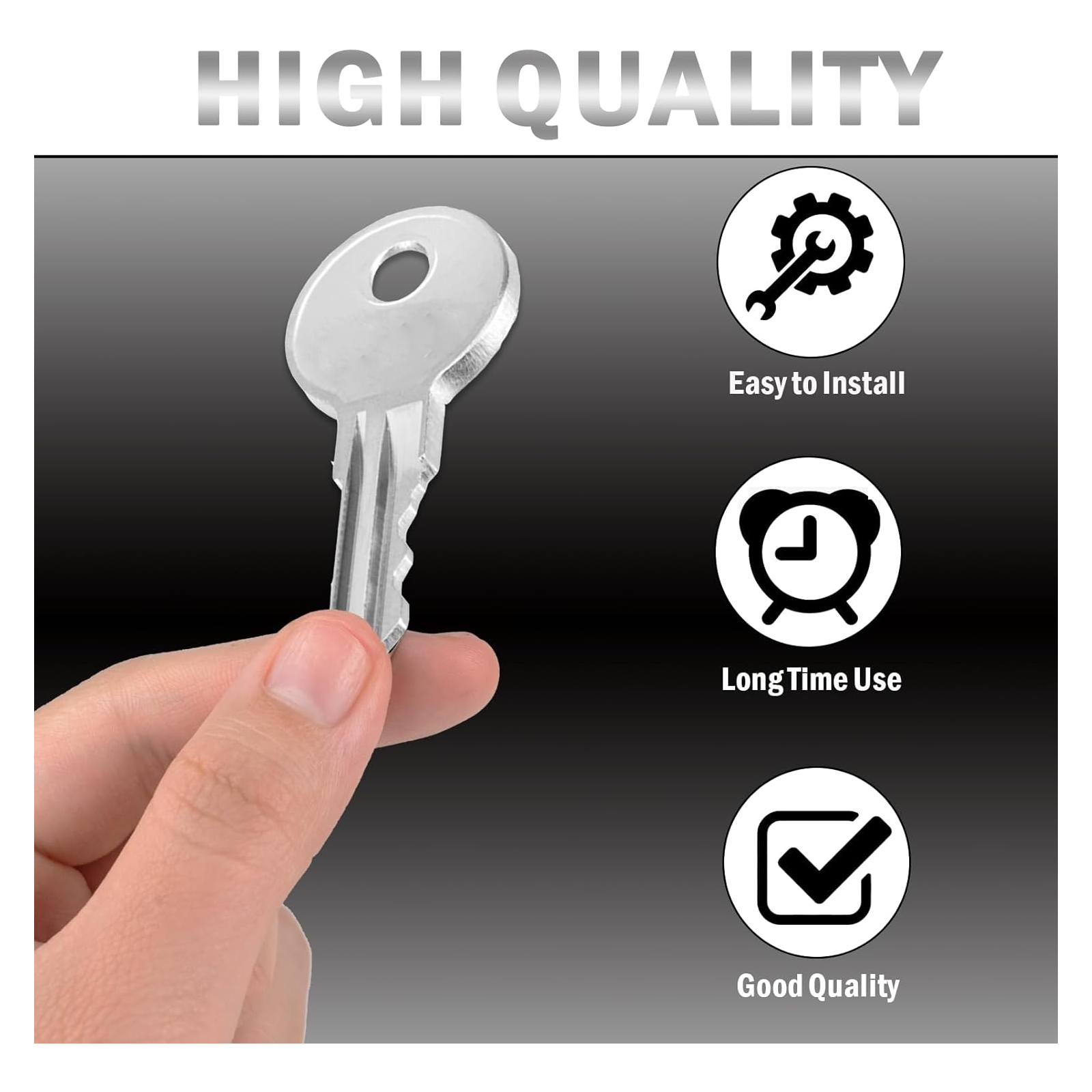 CH751 Keys,Pack of 9 CH751 RV Keys for RV Compartments Campers Storage Cabinets Push Locks