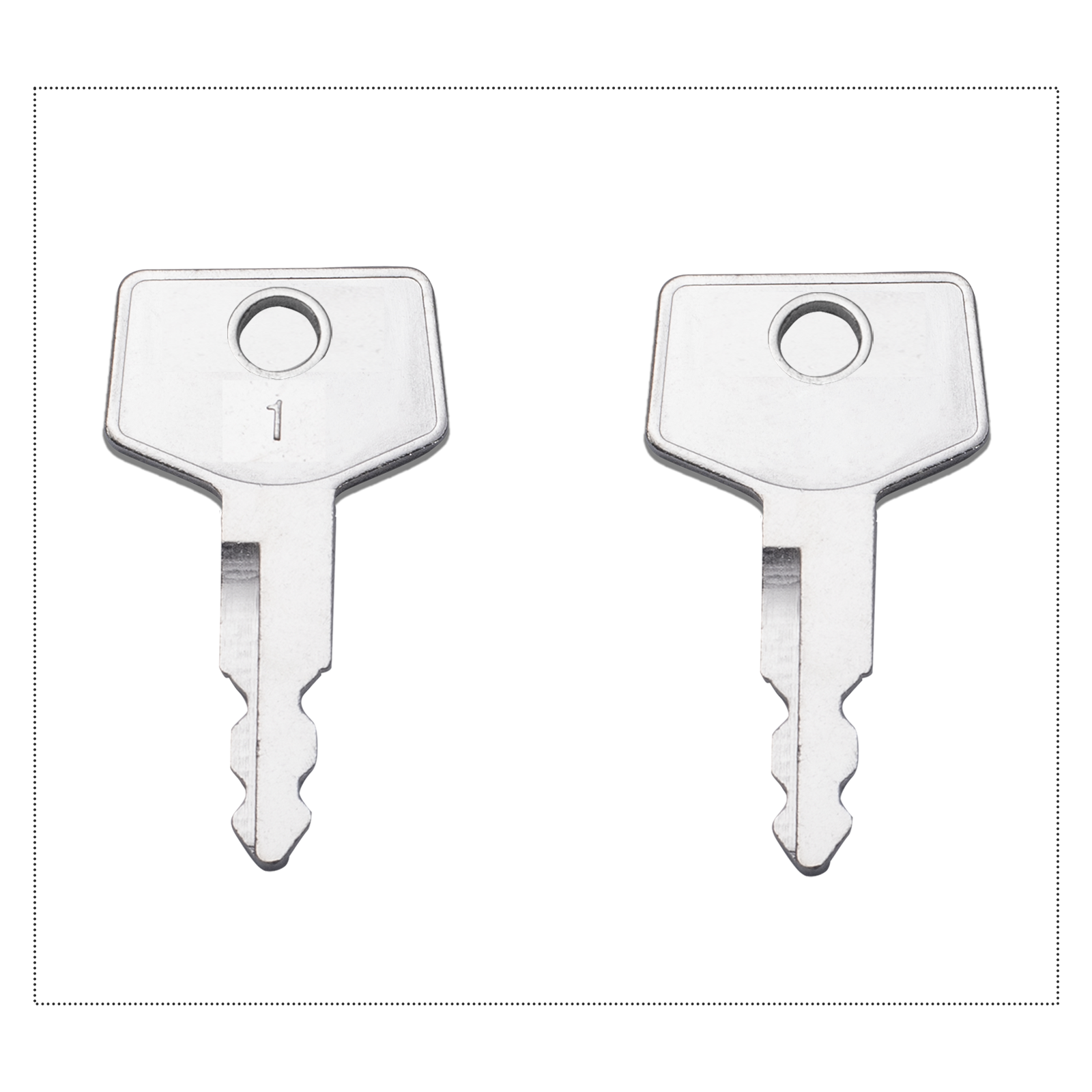 S450 150979A1 Ignition Key, 10 Pack Heavy Equipment Keys fit Case Linkbelt JCB Sumitomo Excavator