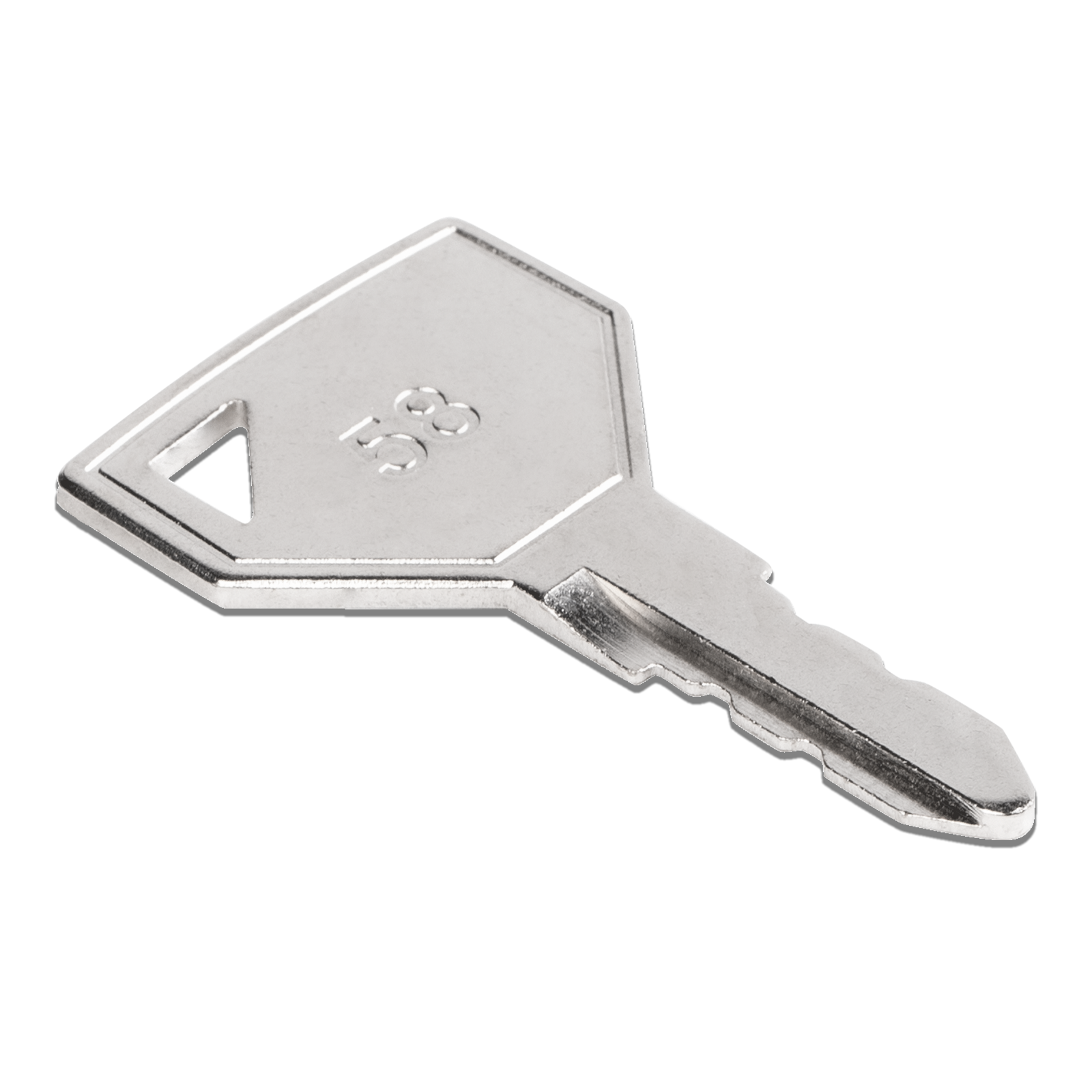 Heavy Equipment Keys, 10 Pack Yanmar-52160 Keys for Yanmar JD Tractor Ignition Starter Switch 194155-52160