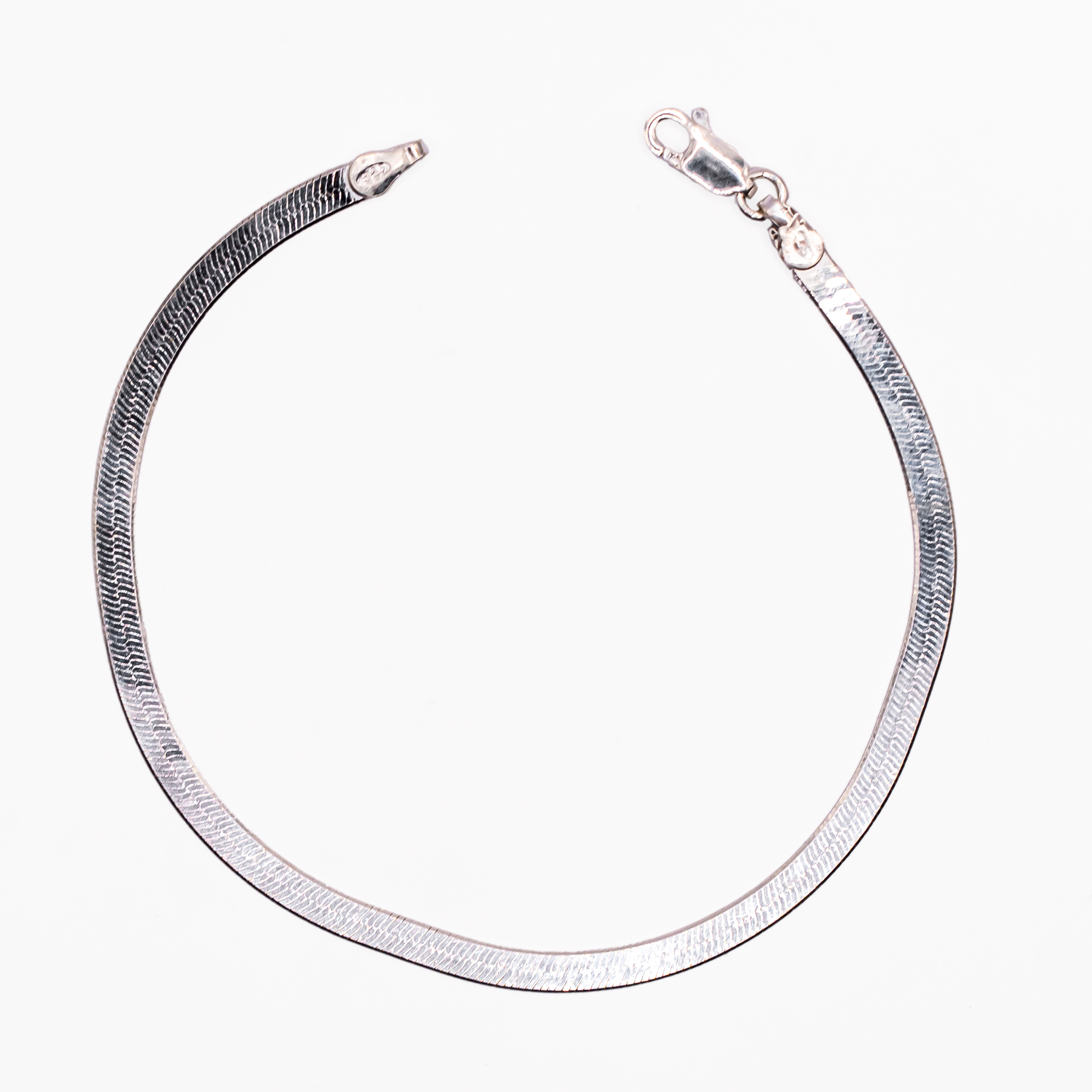 Pulseira Laminada Prata
