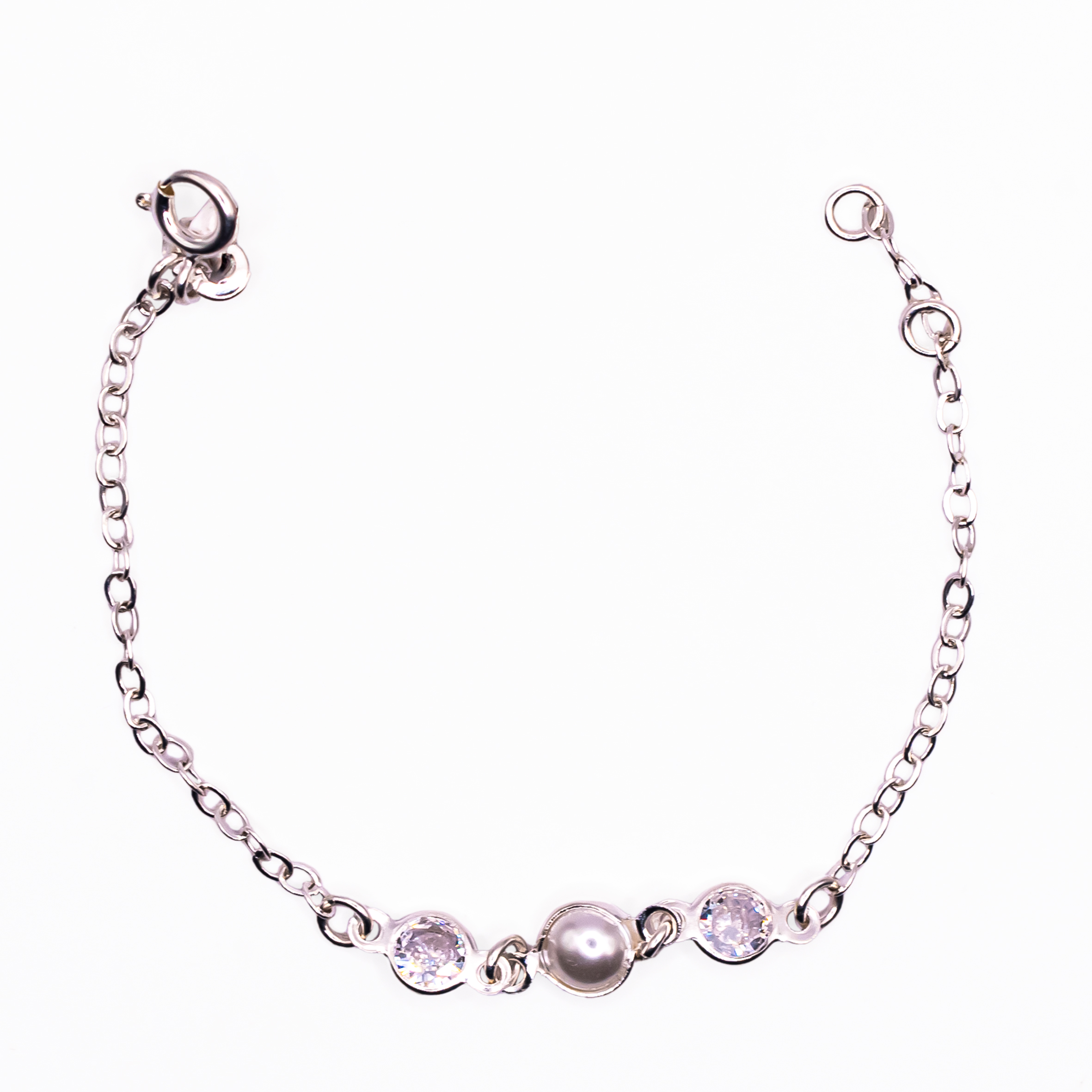 Pulseira Infantil Prata 