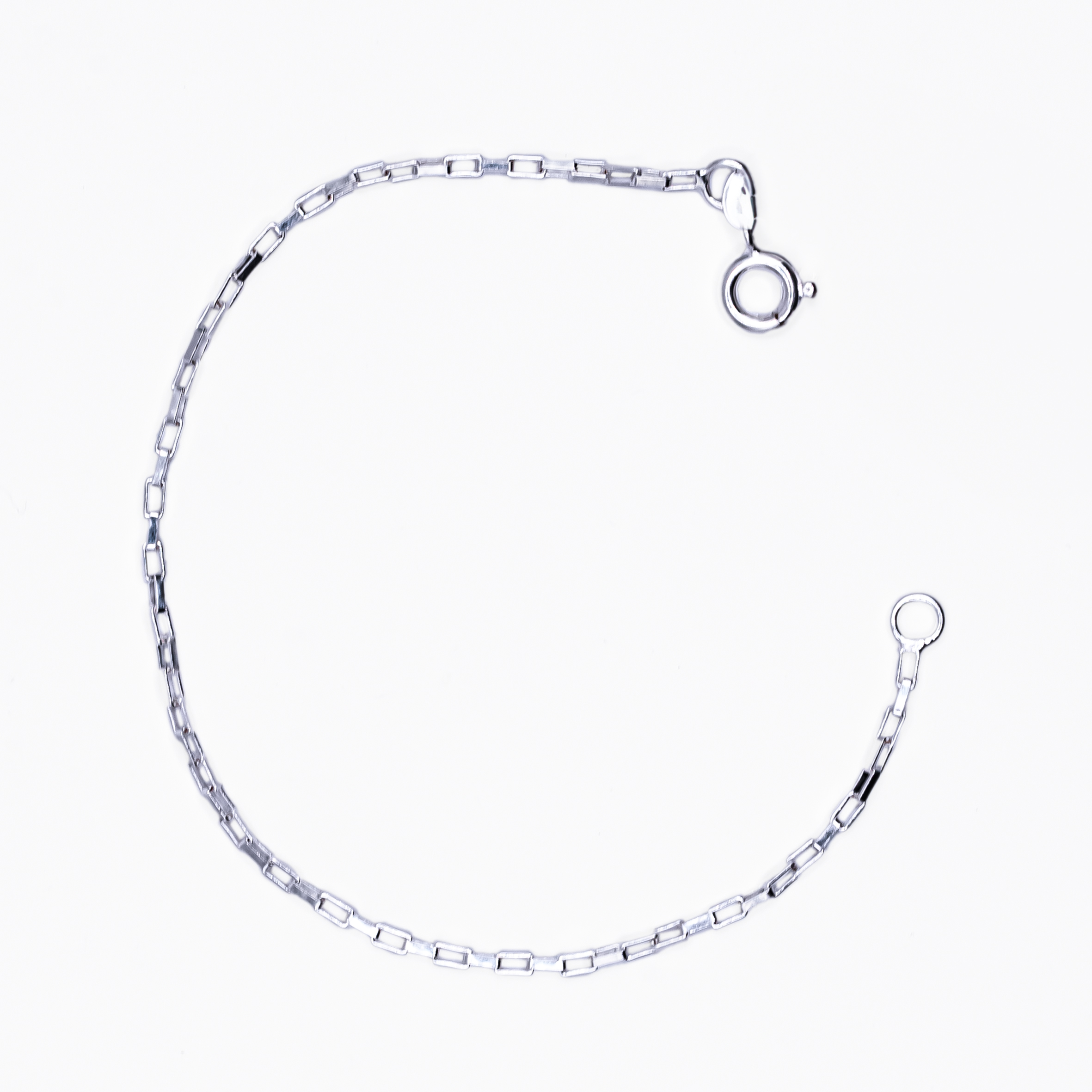 Pulseira Prata Juvenil 14cm 