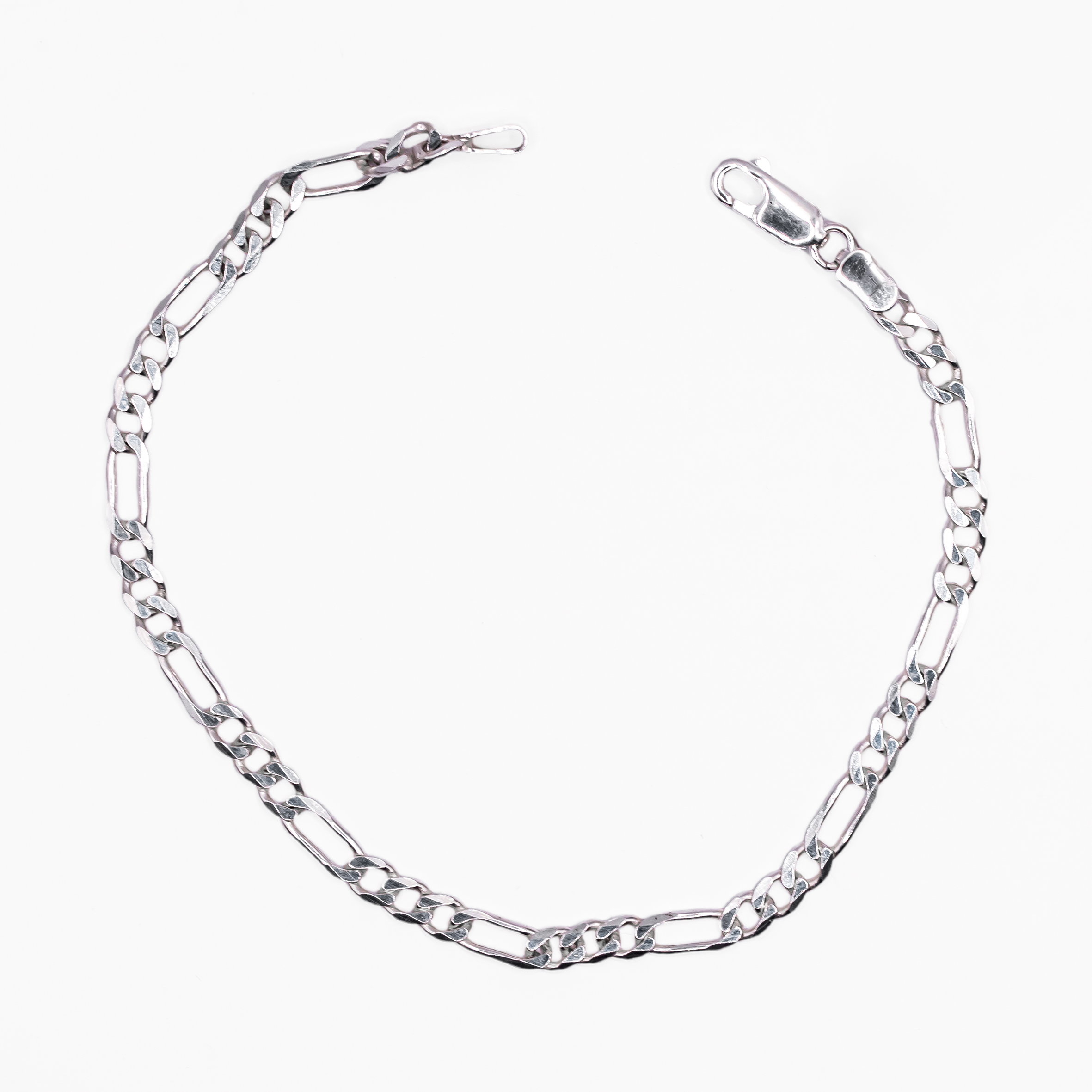 Pulseira  Prata 3x1 Masculina 