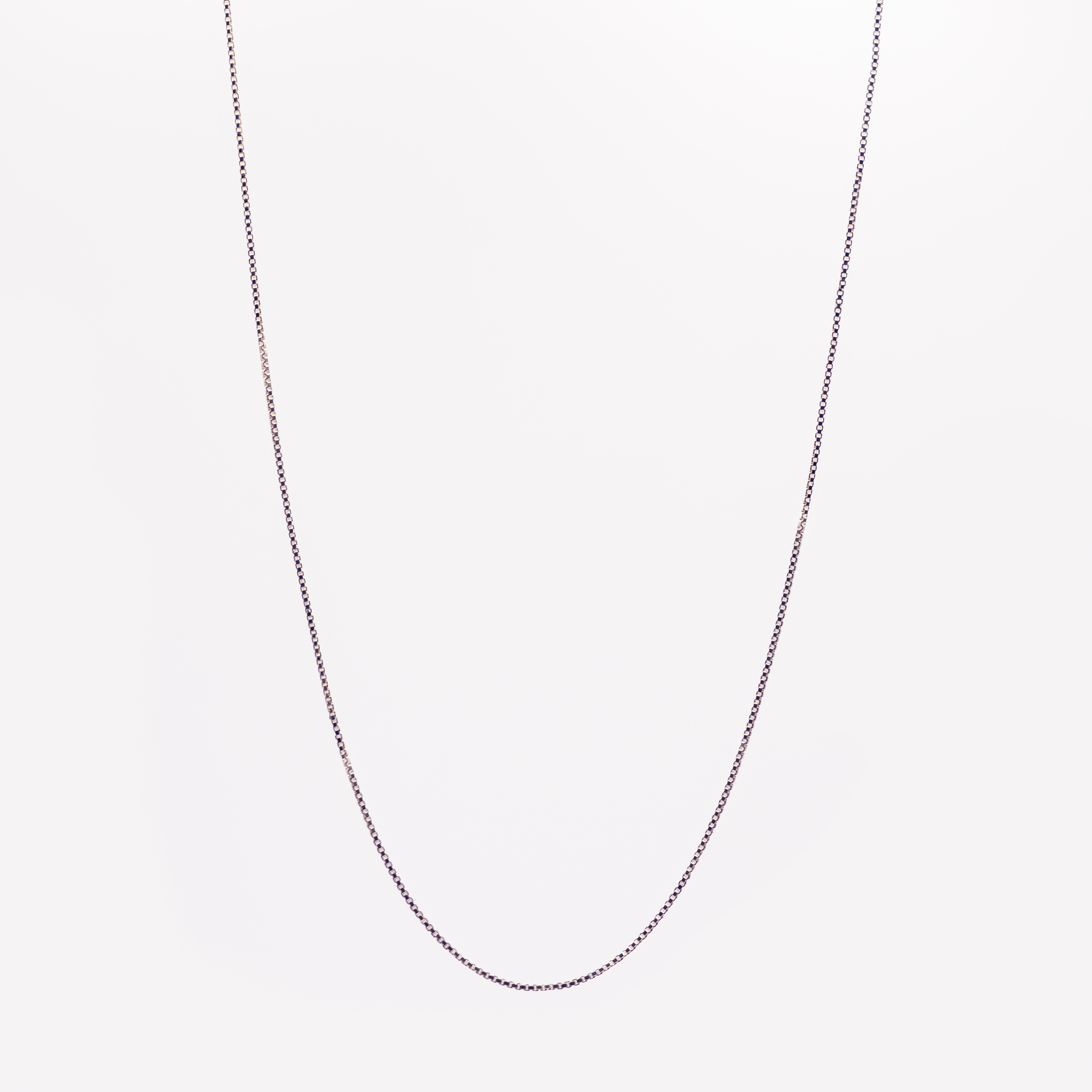 Correntinha veneziana Prata 45cm 