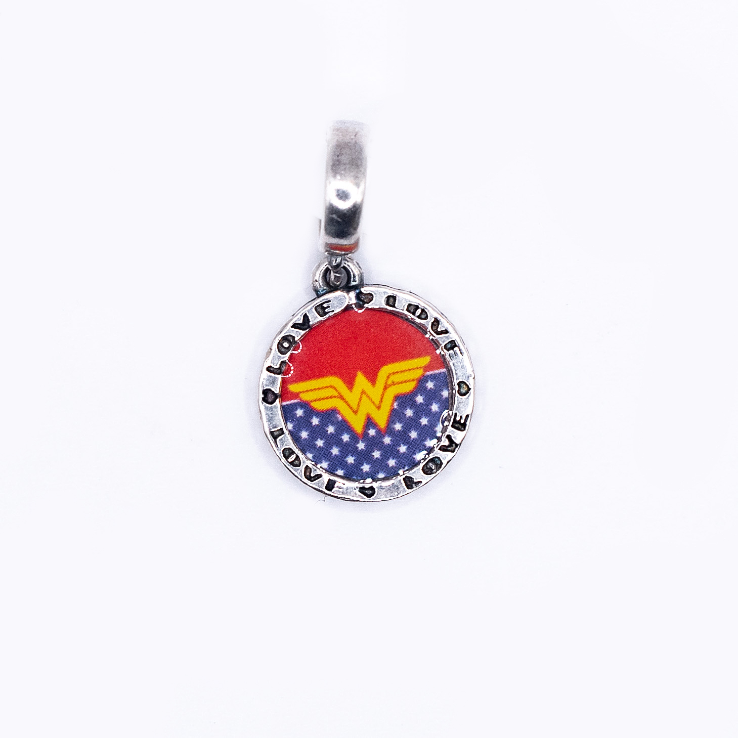 Berloque Prata Mulher Maravilha