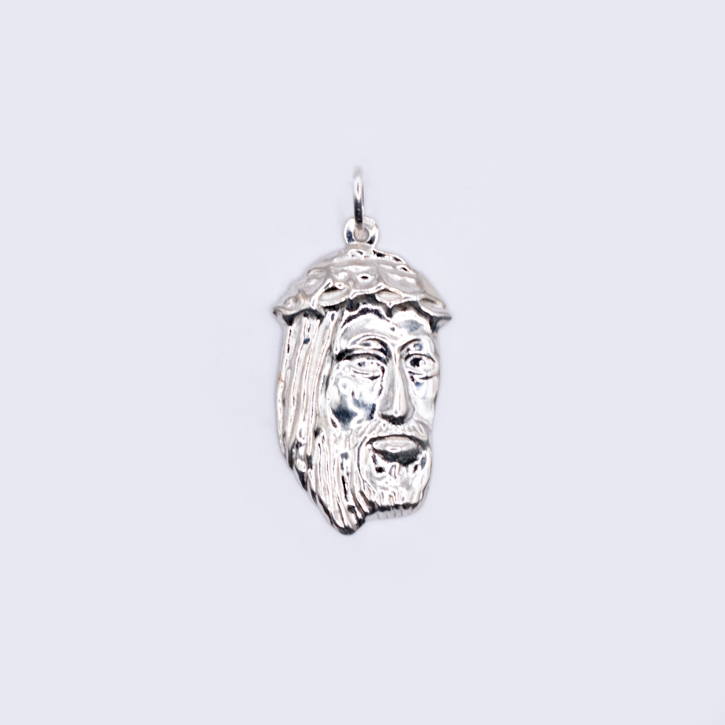 Pingente Face de Cristo Prata 