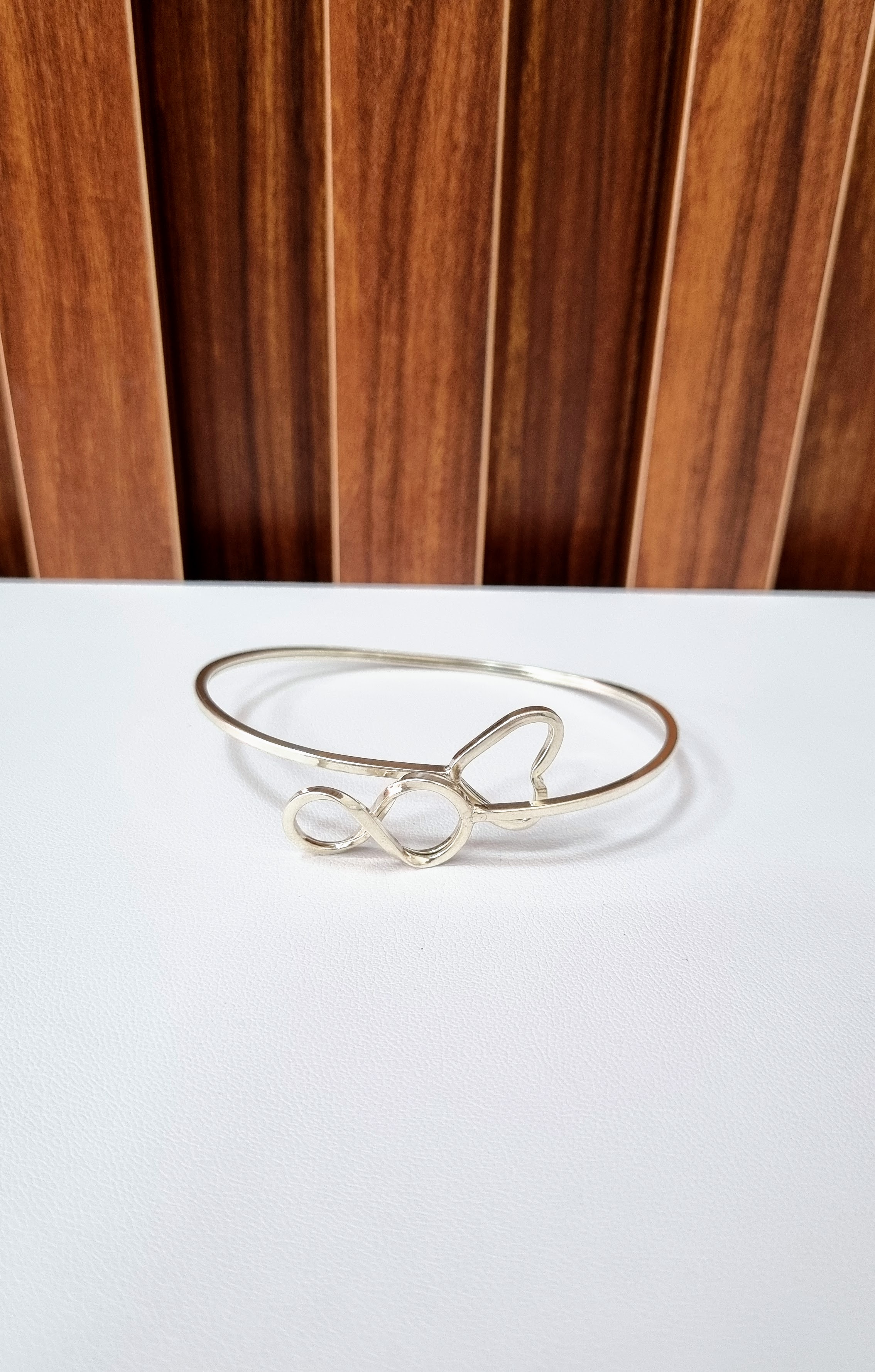 Bracelete Coração e Infinito