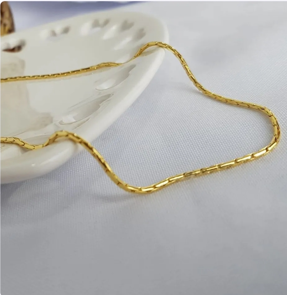 Pulseira com Elos Encaixados 