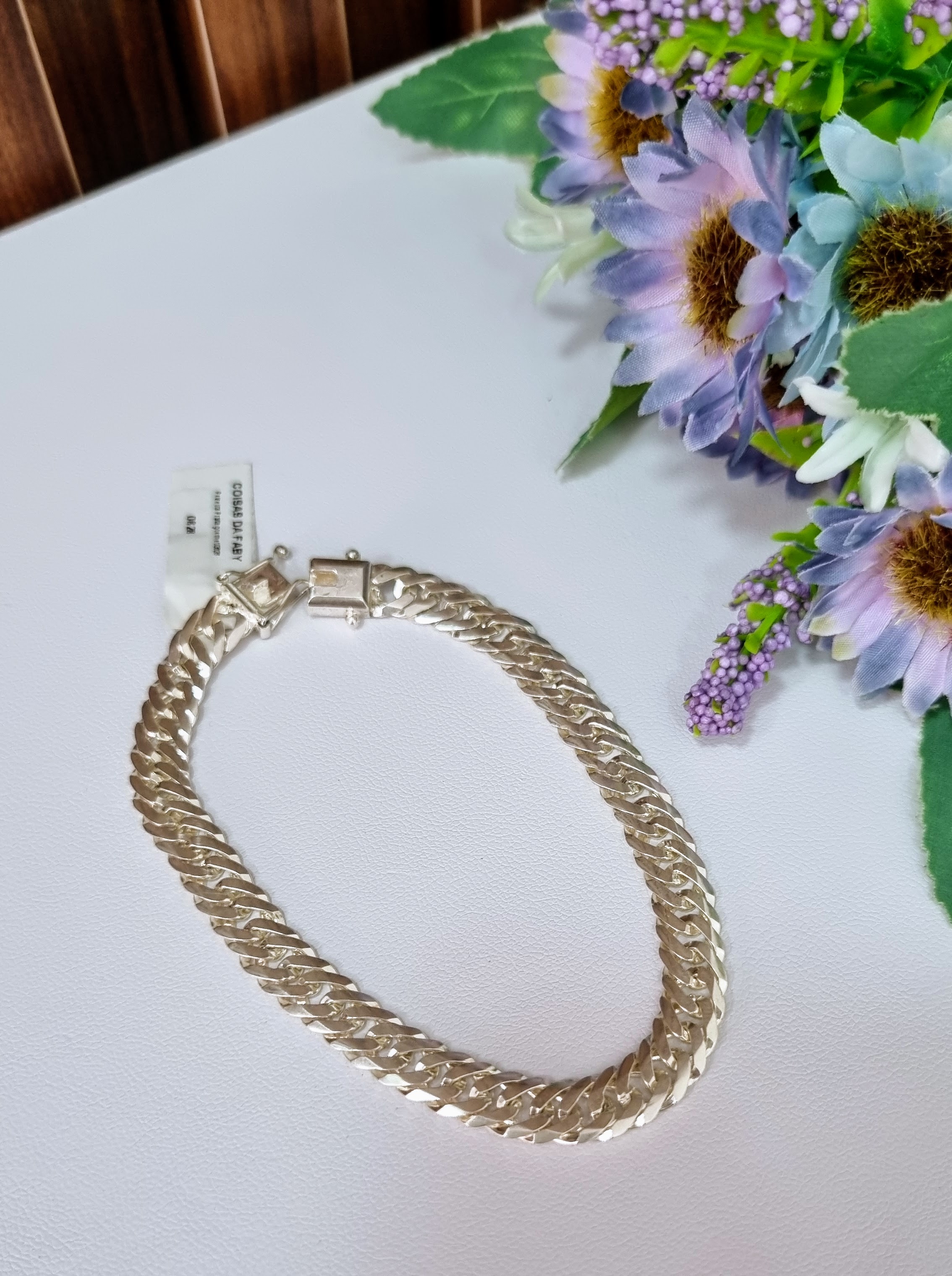 Pulseira Prata Gourmet