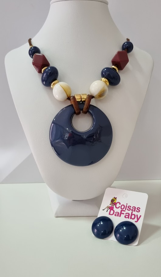 Conjunto Colar e Brinco