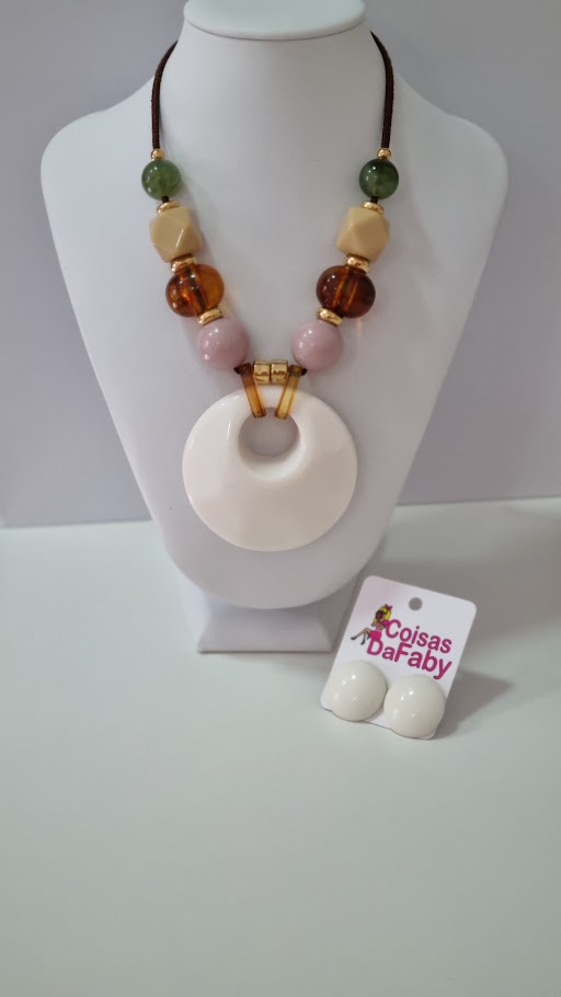 Conjunto Colar e Brinco 