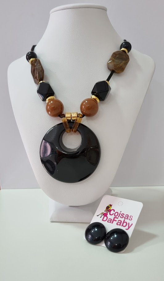 Conjunto Colar e Brinco 