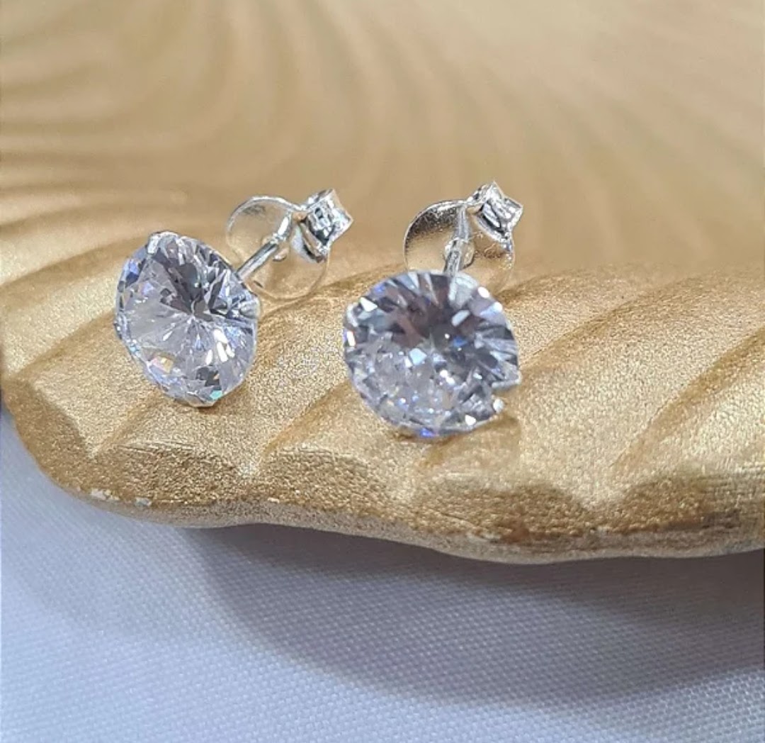 Brinco Prata Redondo 