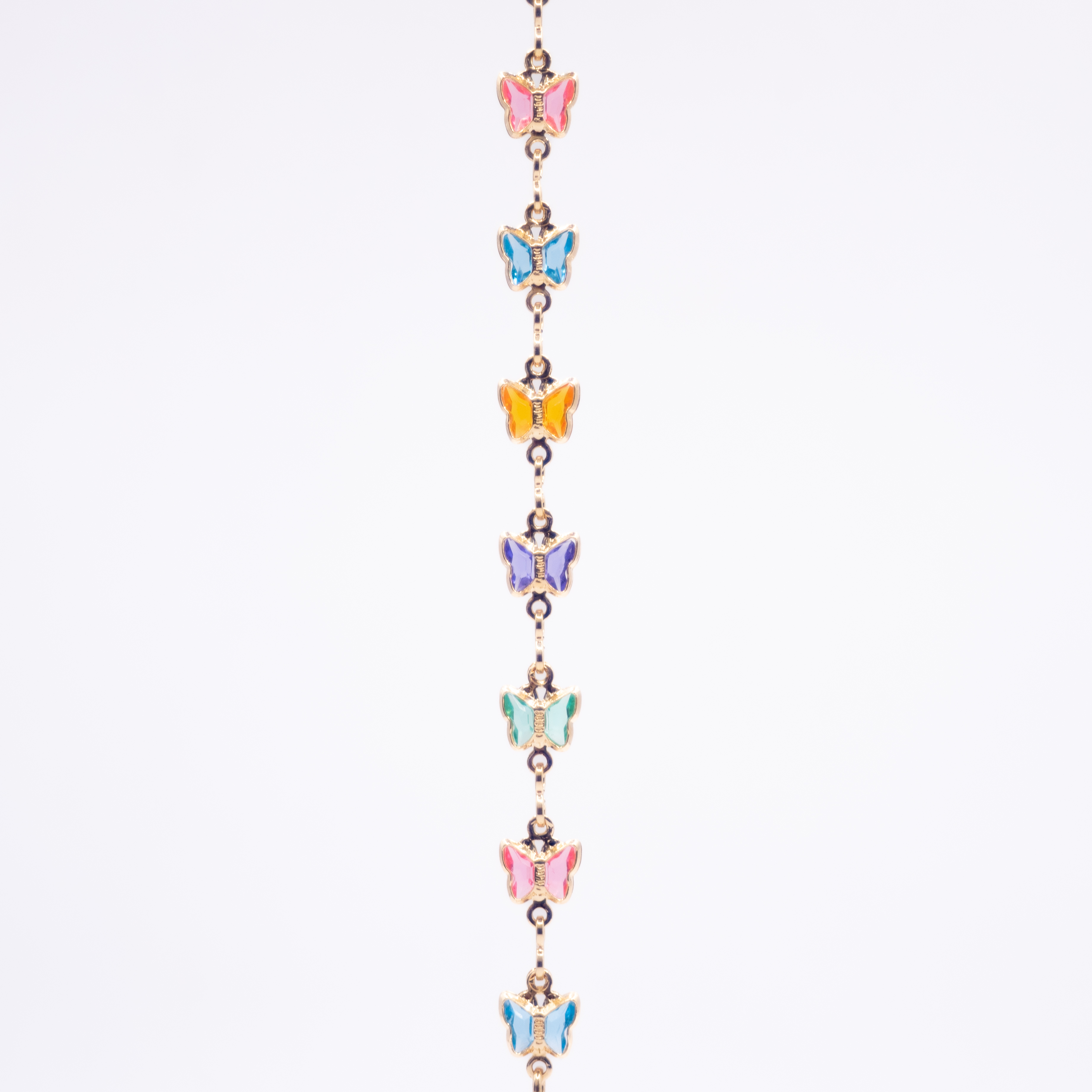 Pulseira Borboletas Coloridas