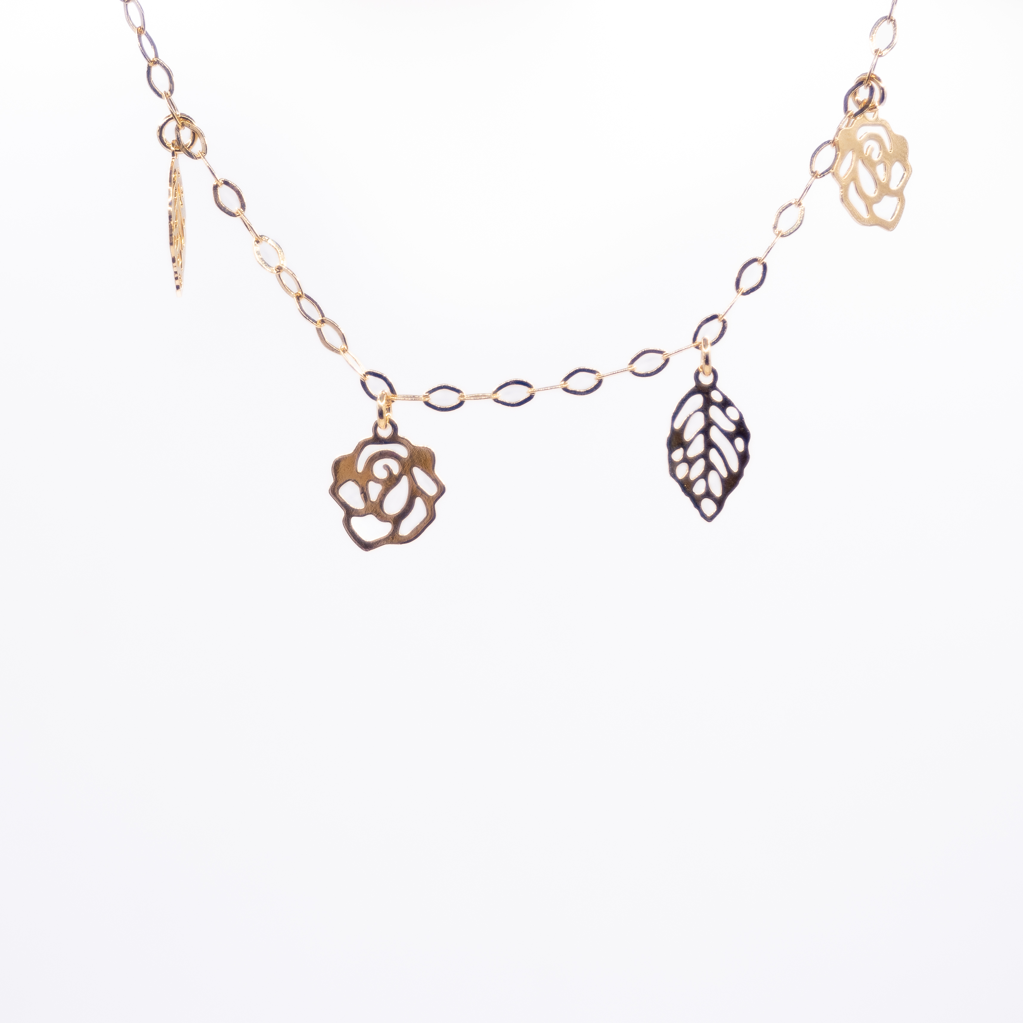 Pulseira  com Folhas 