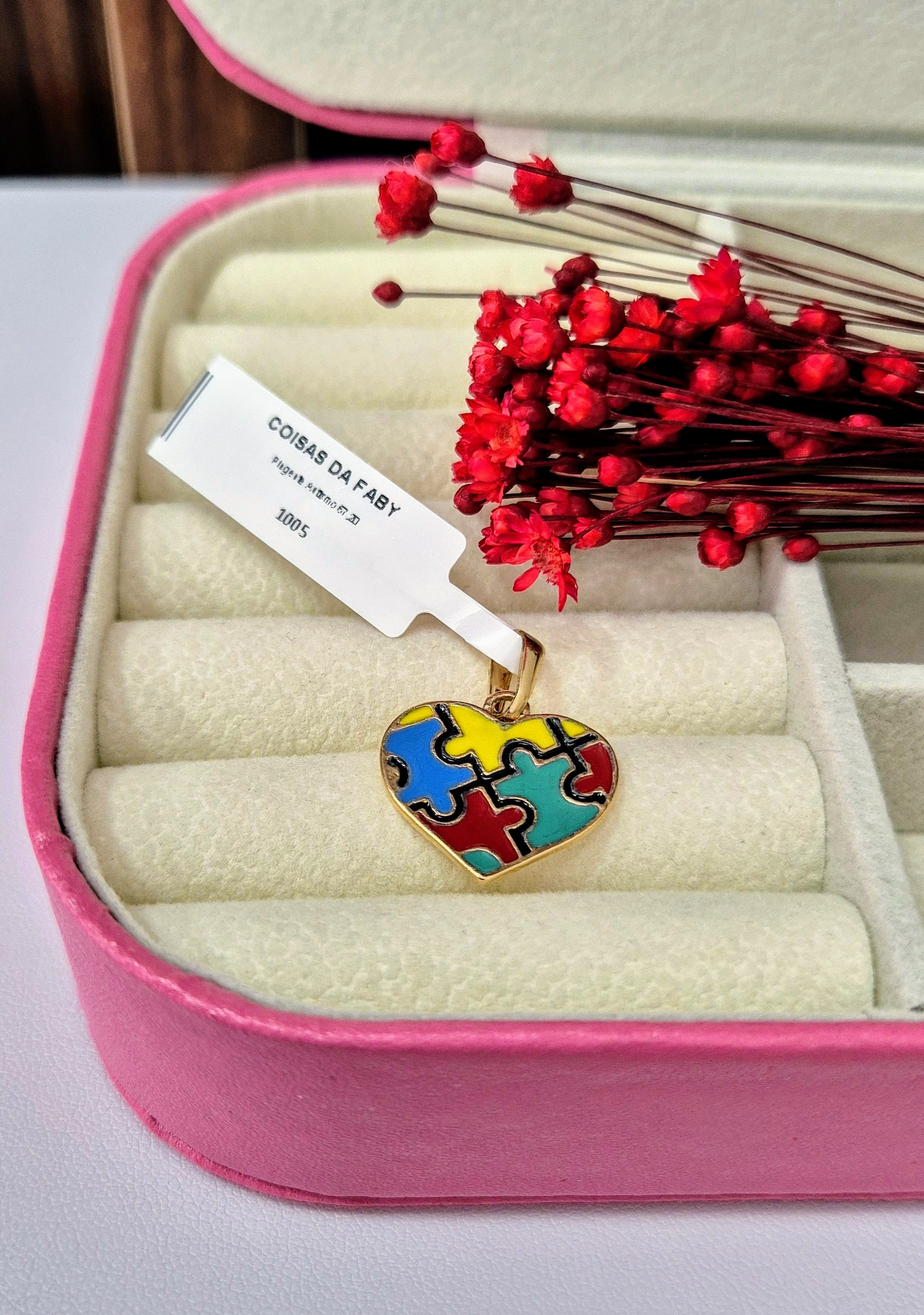 Pingente Símbolo Autismo