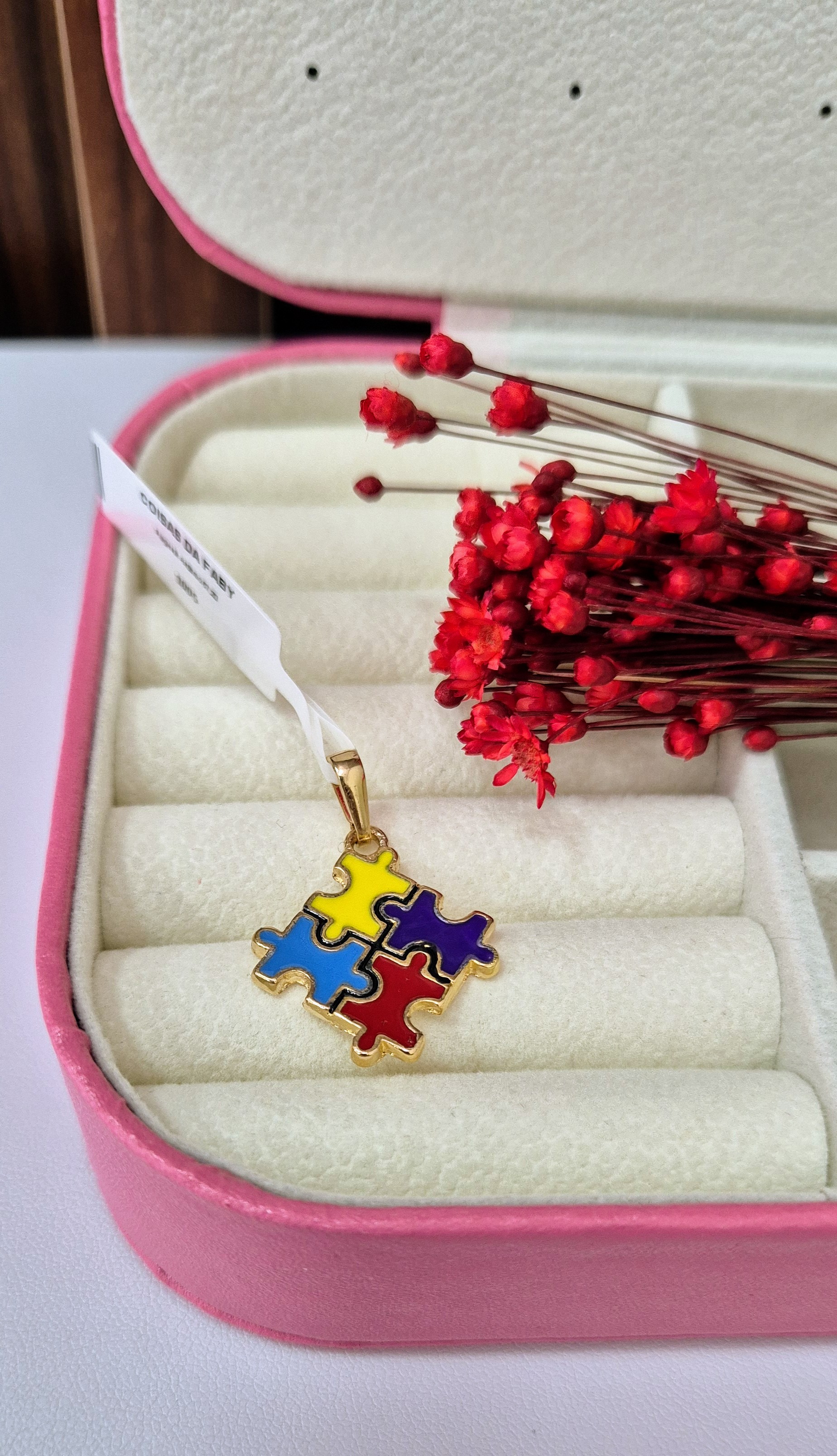 Pingente Símbolo Autismo