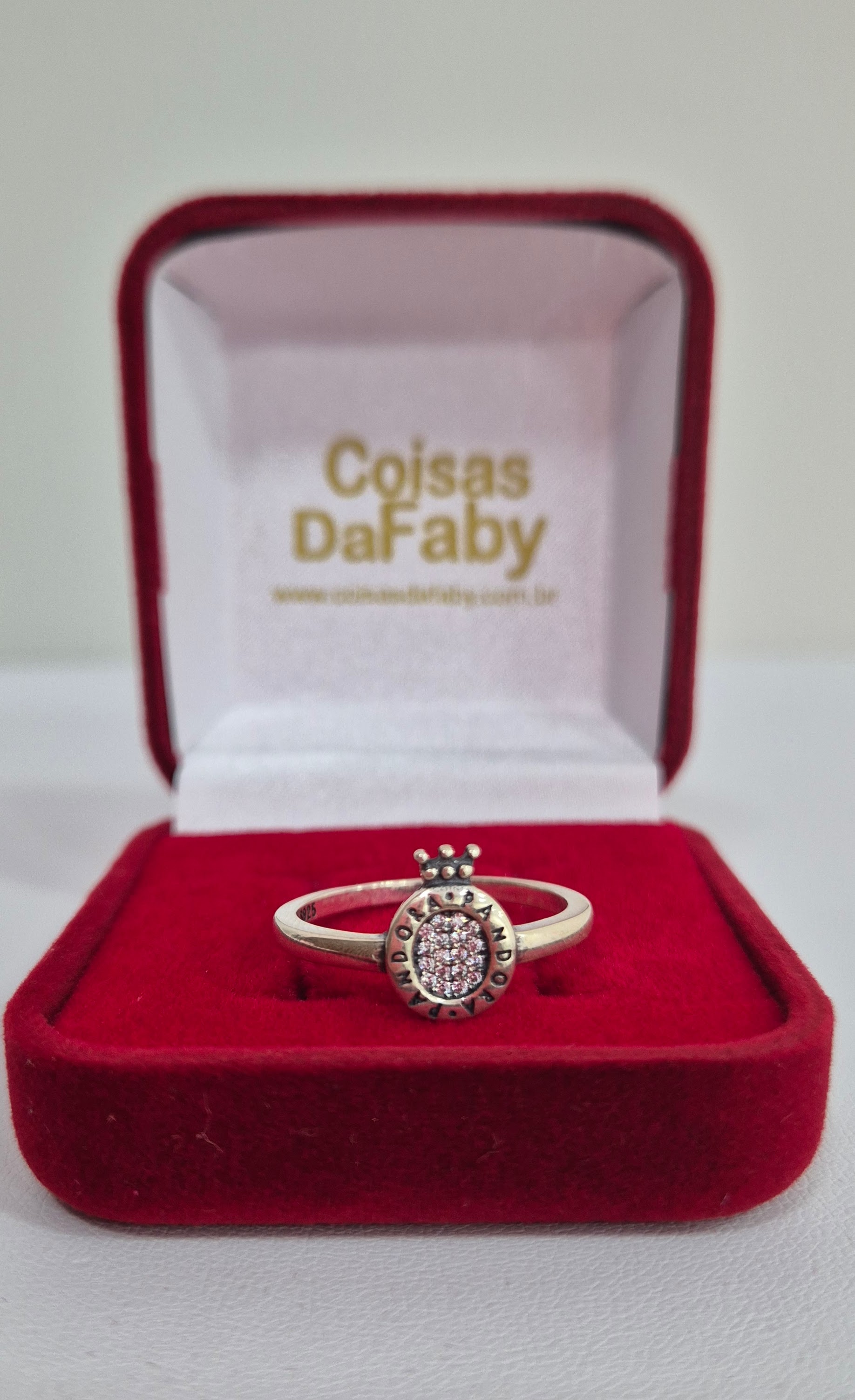 Anel Prata estilo Pandora
